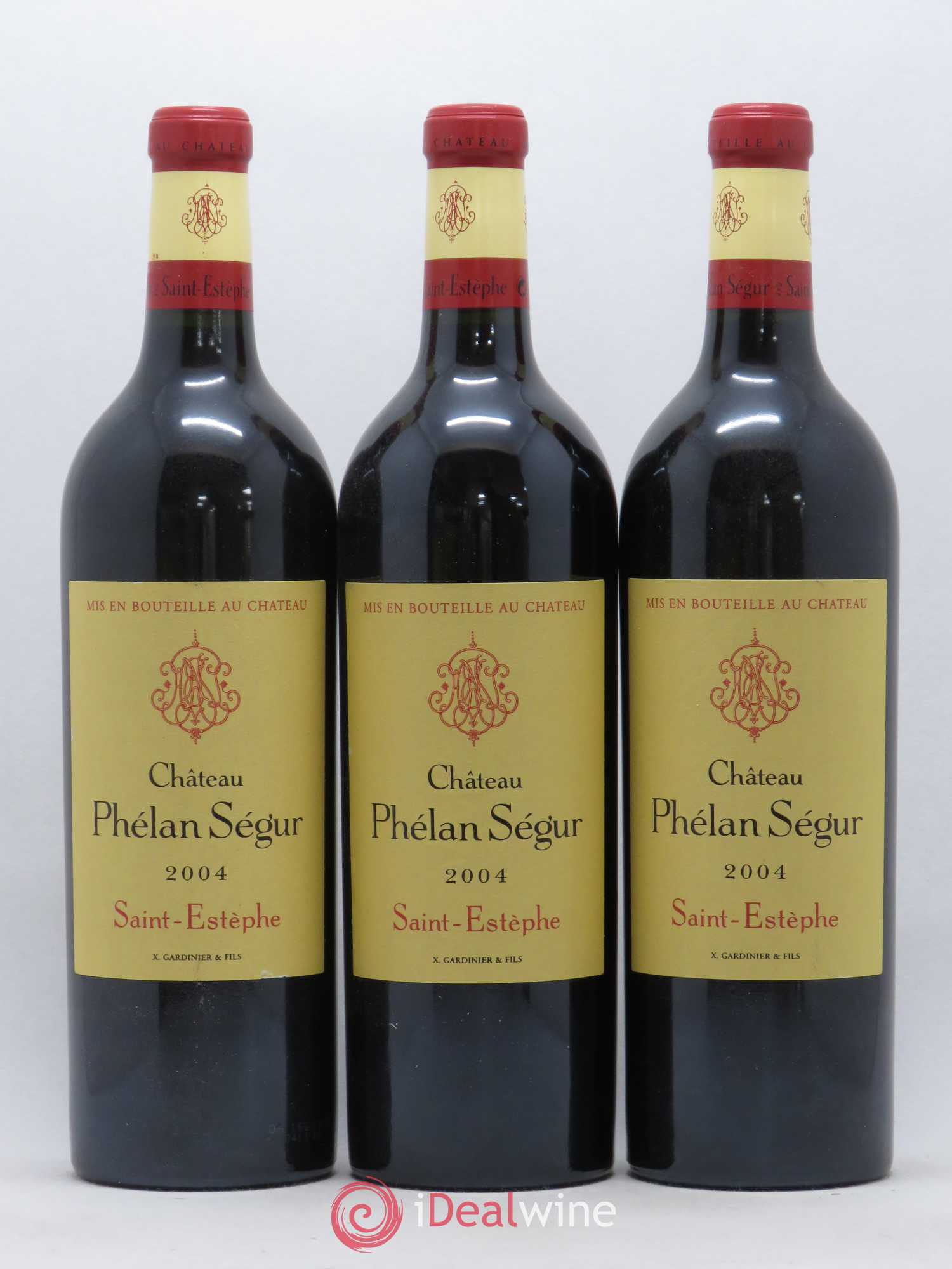 Château Phélan Ségur 2004 - Lot de 6 bouteilles - 1