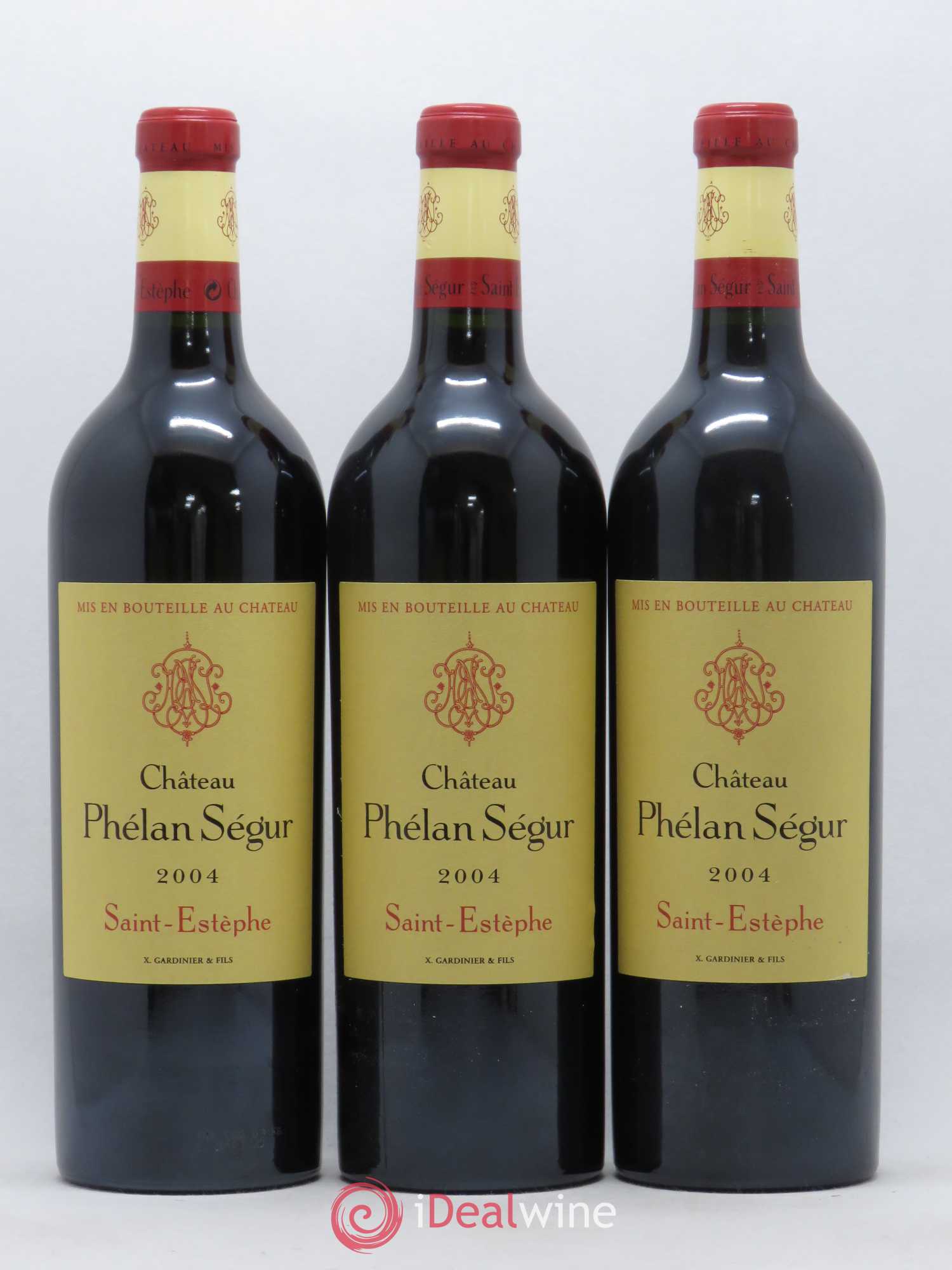 Château Phélan Ségur 2004 - Lot de 6 bouteilles - 2
