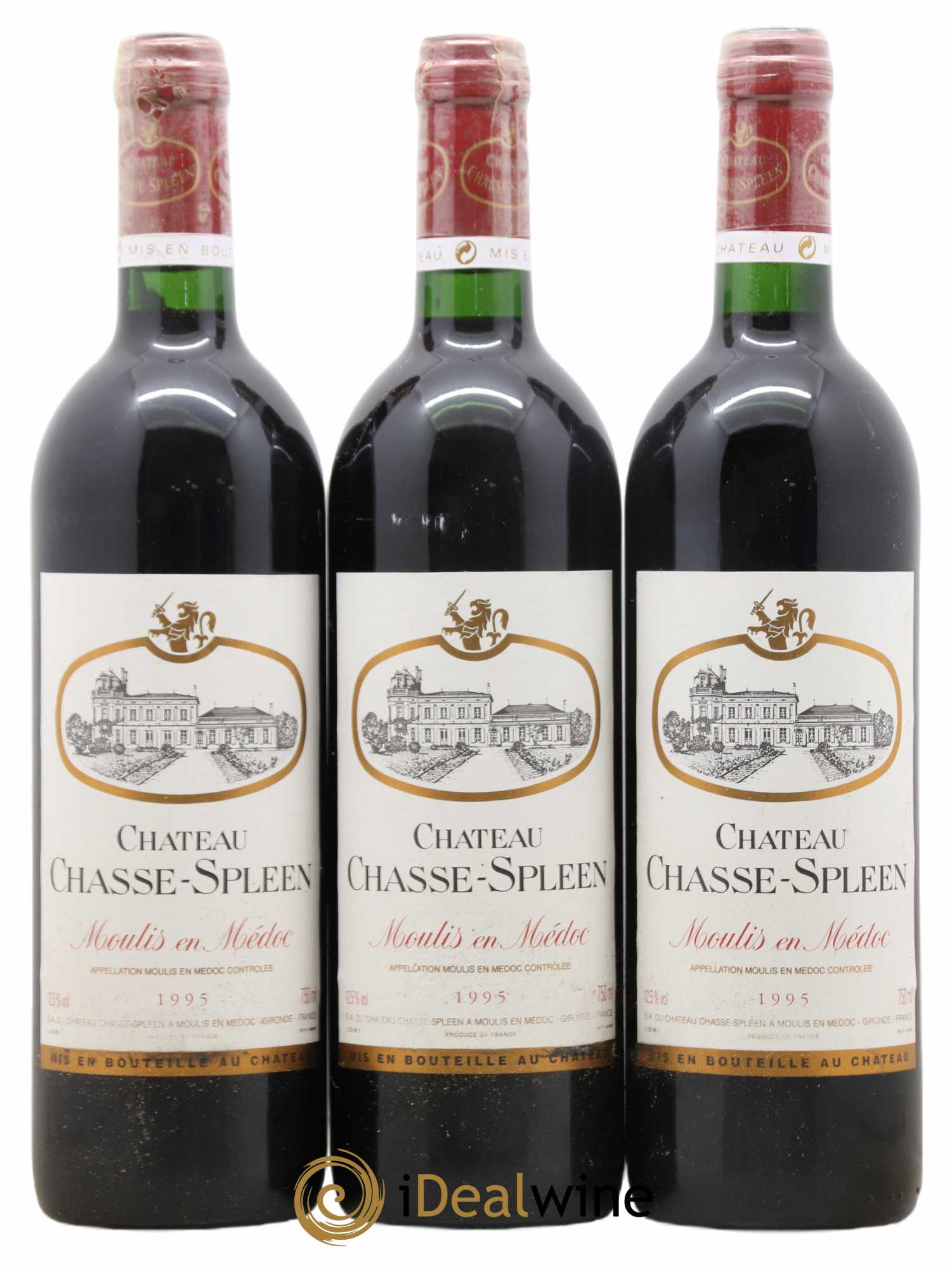 Château Chasse Spleen 1995 - Lot de 12 bouteilles - 3
