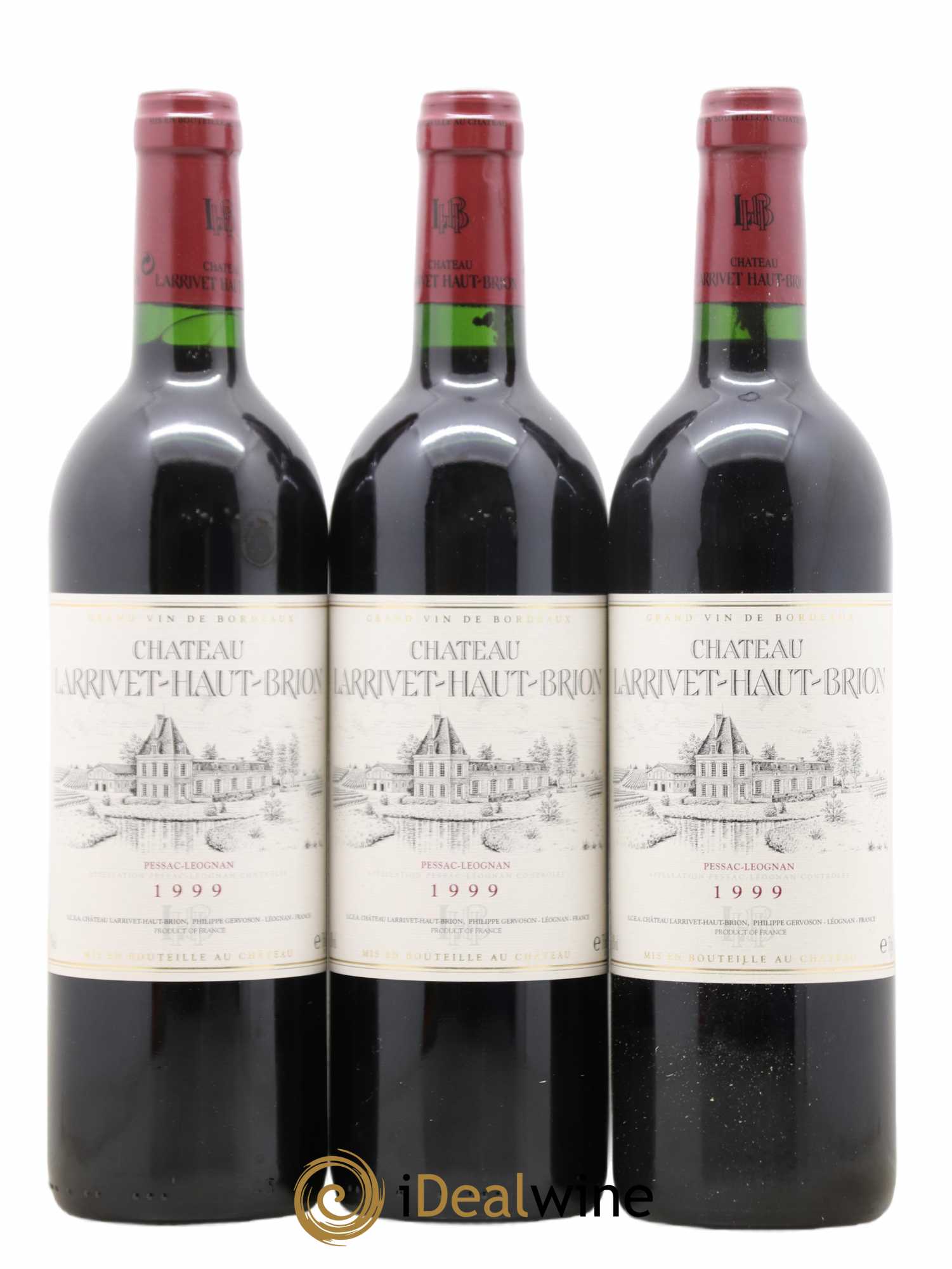Château Larrivet Haut-Brion 1999 - Lot de 12 bouteilles - 2