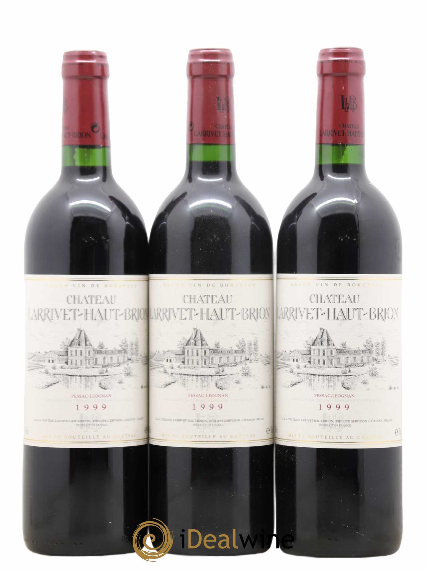 Château Larrivet Haut-Brion 1999 - Lot de 12 bouteilles - 4