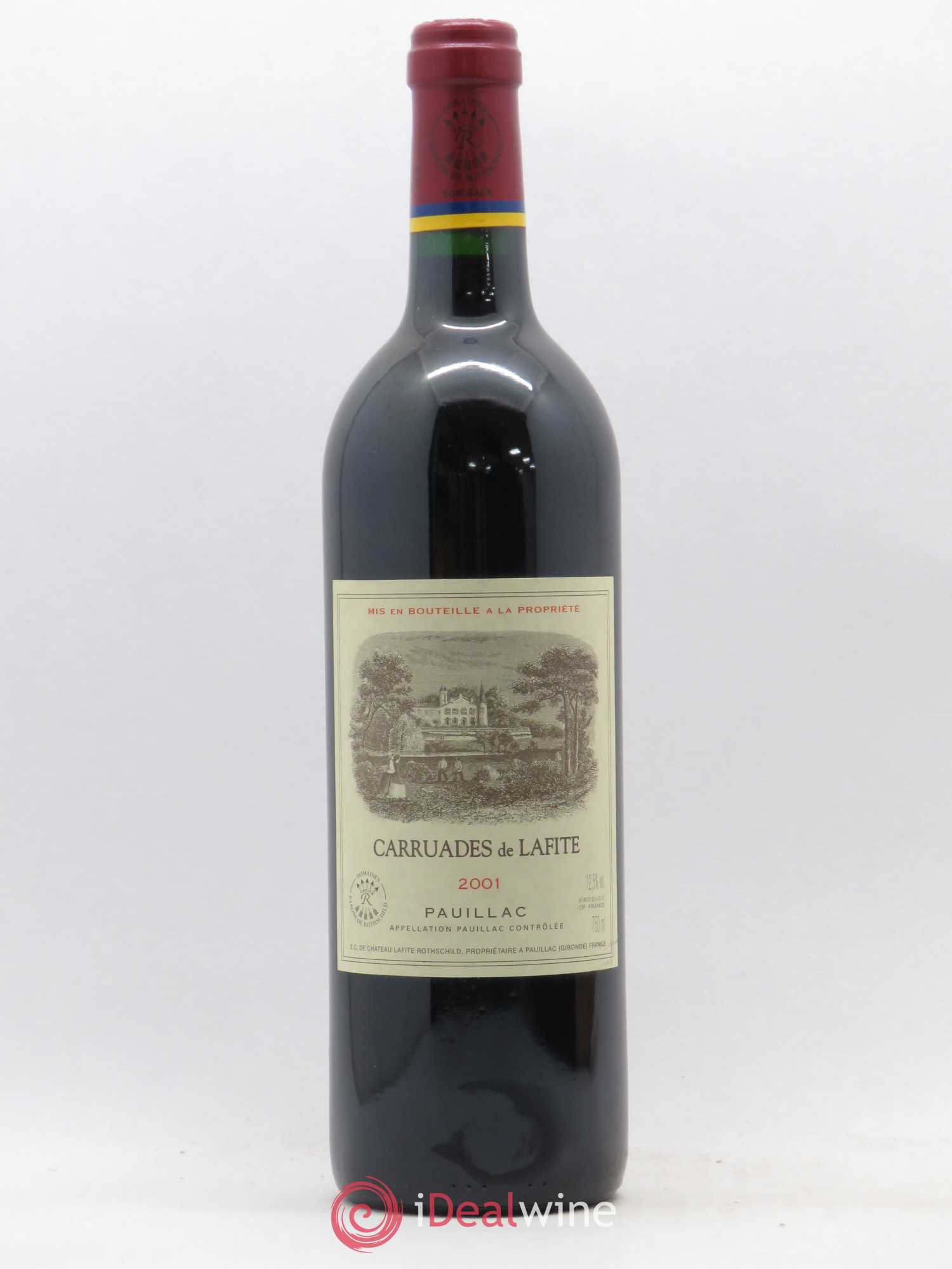 Carruades de Lafite Rothschild Second Vin 2001 - Lot de 1 bouteille - 0