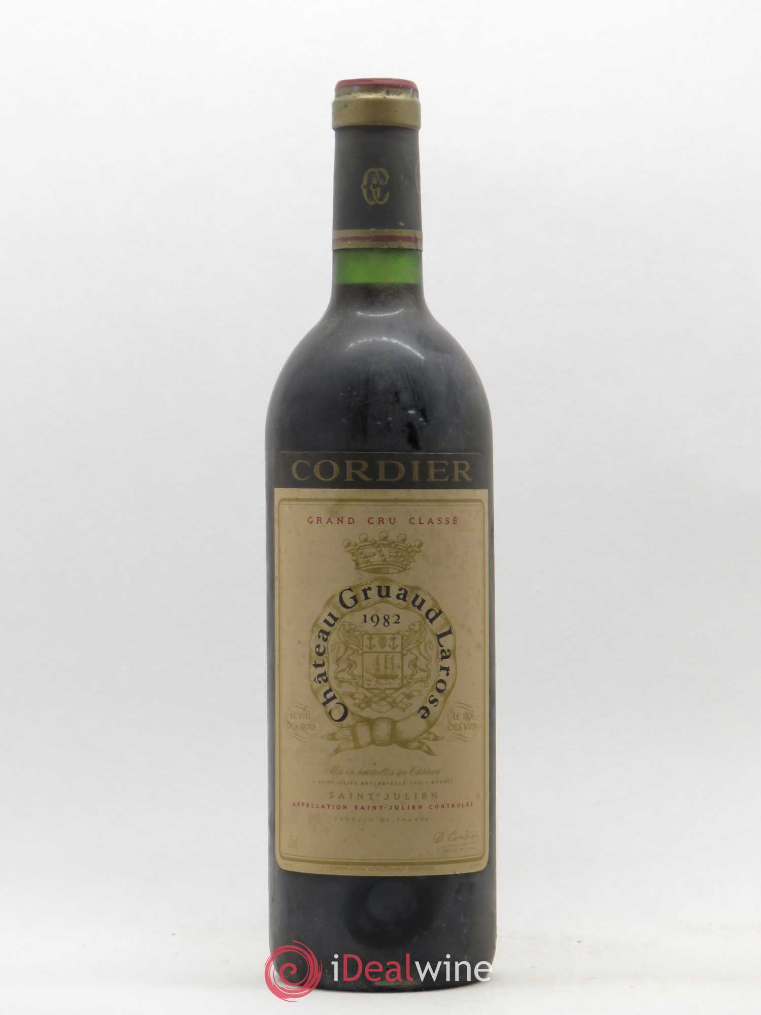 Château Gruaud Larose 2ème Grand Cru Classé 1982 - Lot de 1 bouteille - 0