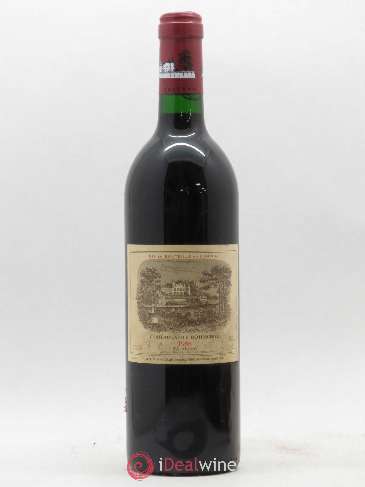 Château Lafite Rothschild 1er Grand Cru Classé 1988 - Lot de 1 bouteille - 0