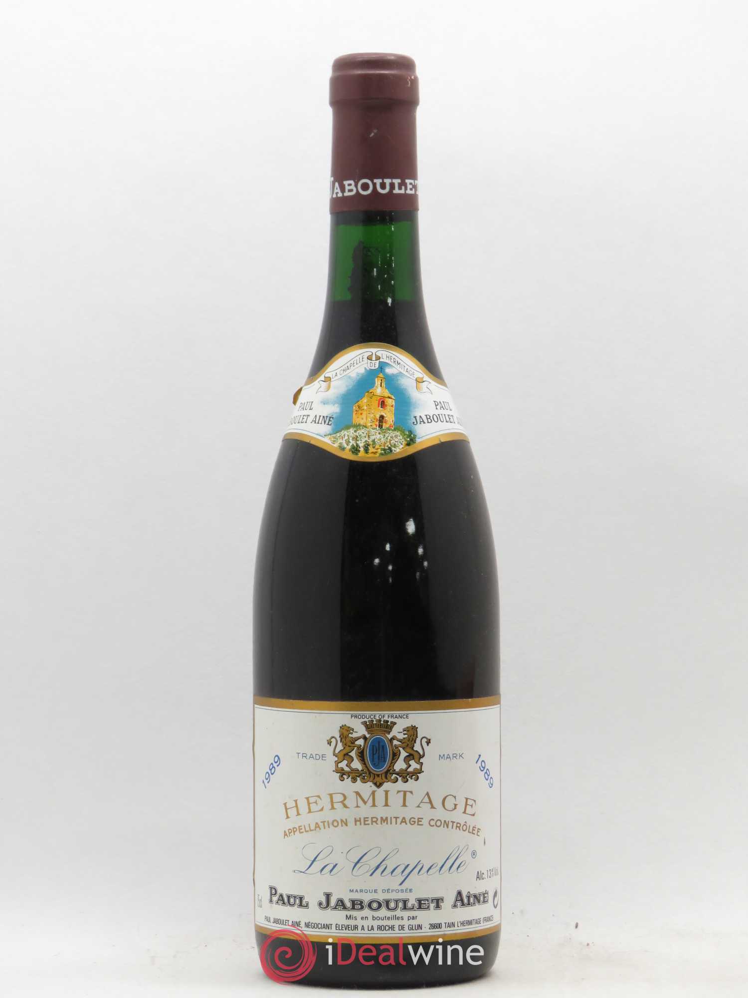 Hermitage La Chapelle Paul Jaboulet Ainé 1989 - Lot de 1 bouteille - 0