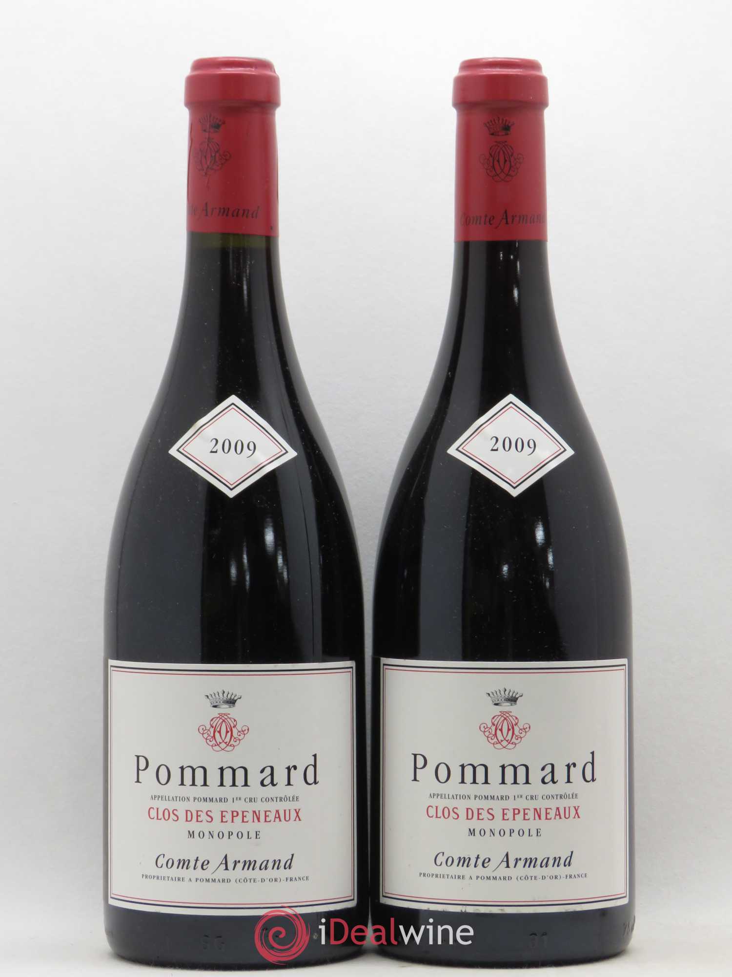 Pommard 1er Cru Clos des Epeneaux Comte Armand 2009 - Lot de 2 bouteilles - 0