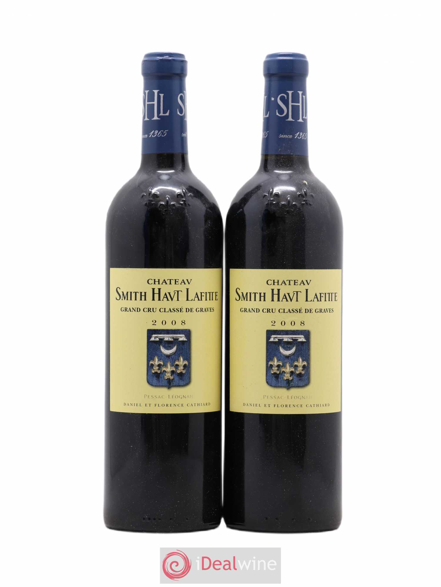 Château Smith Haut Lafitte Cru Classé de Graves 2008 - Lot de 2 bouteilles - 0