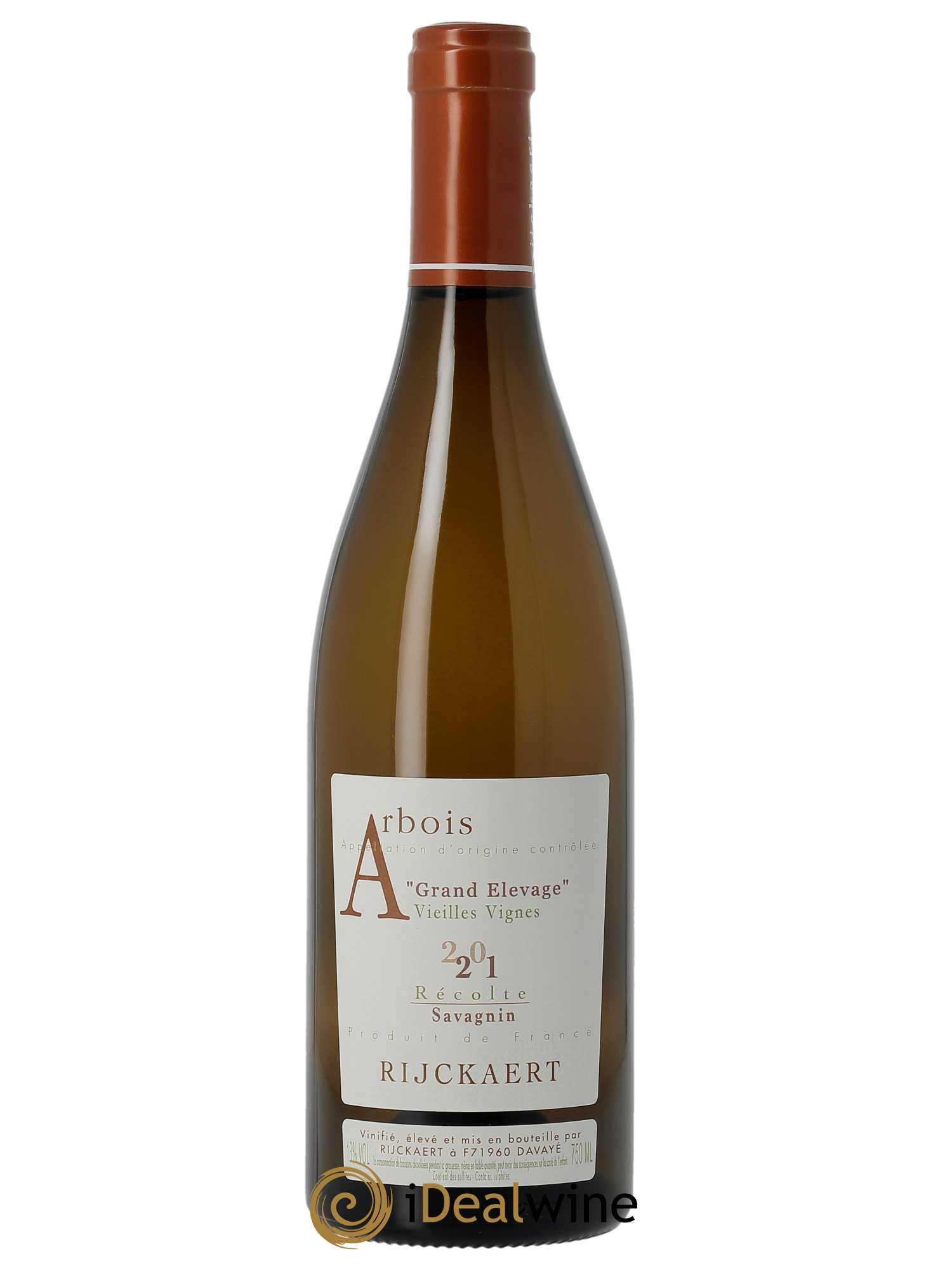 Arbois Grand Elevage Vieilles Vignes Rijckaert 2021 - Lot de 1 bouteille - 0