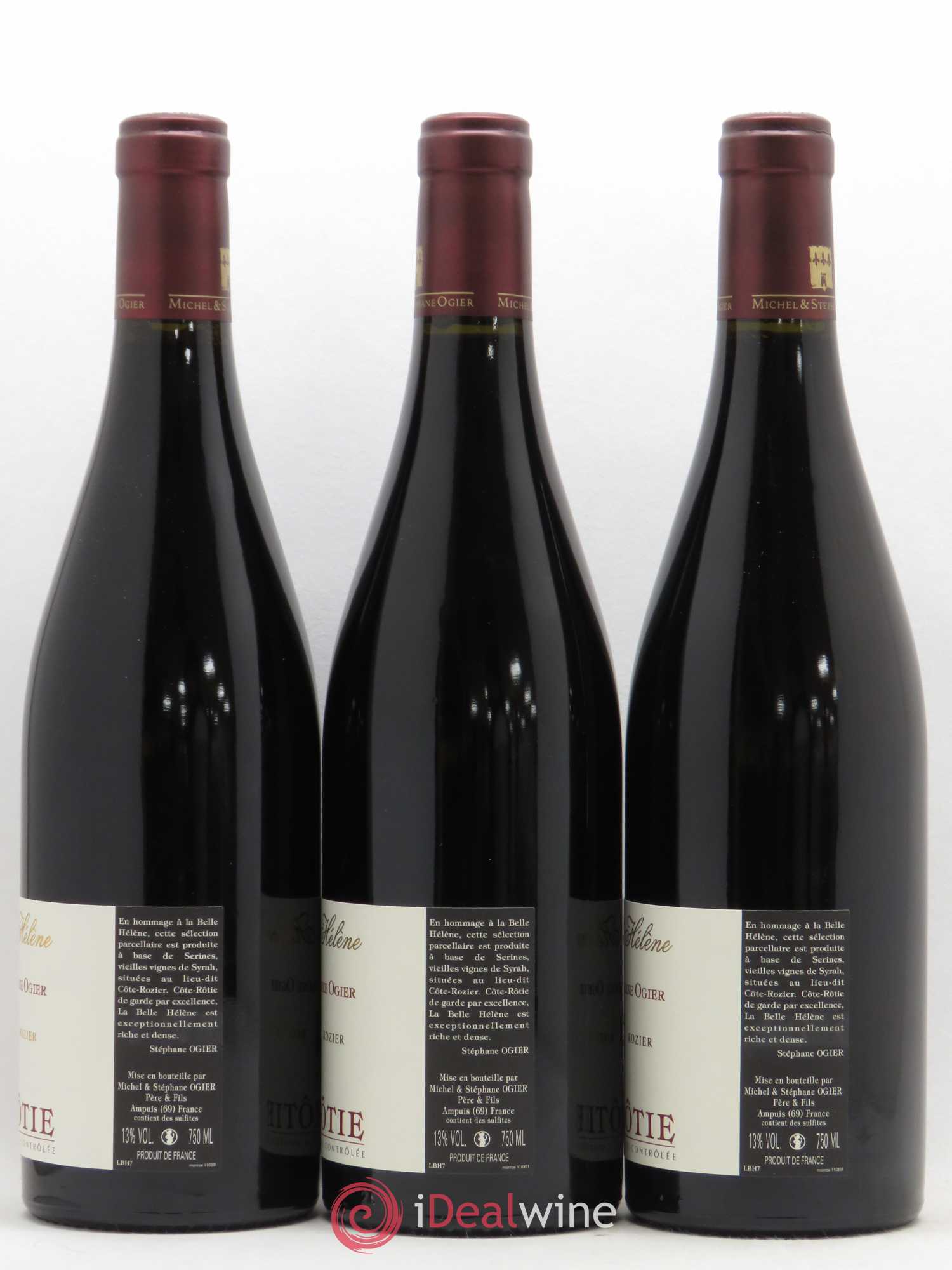 Côte-Rôtie La Belle Hélène Stéphane Ogier 2007 - Lot de 6 bouteilles - 4