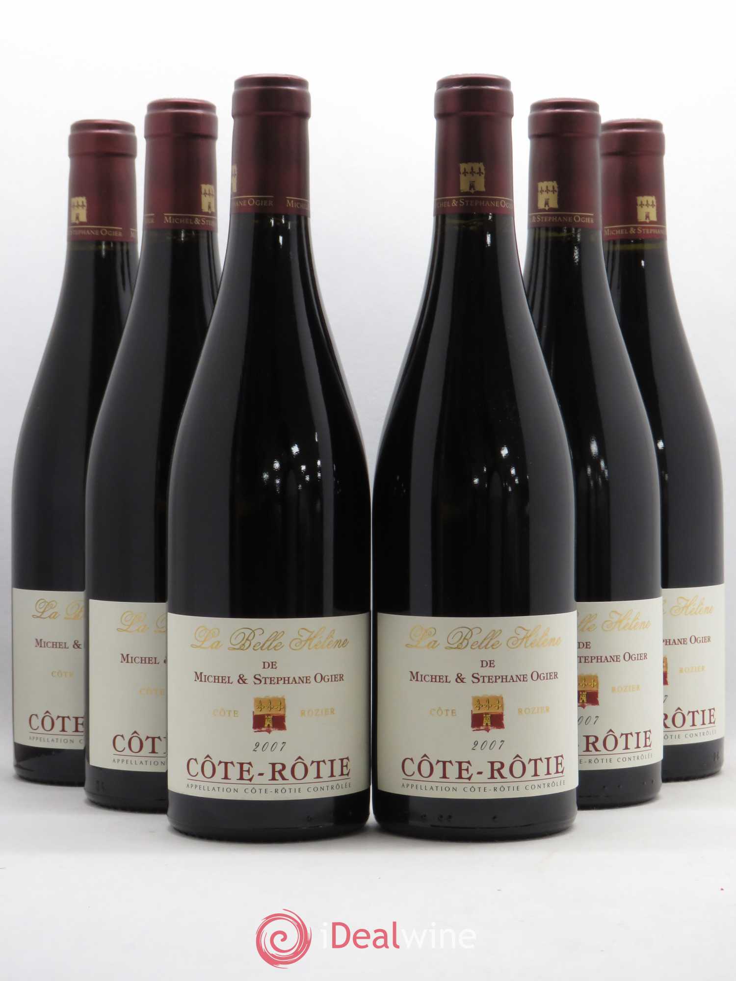 Côte-Rôtie La Belle Hélène Stéphane Ogier 2007 - Lot de 6 bouteilles - 0
