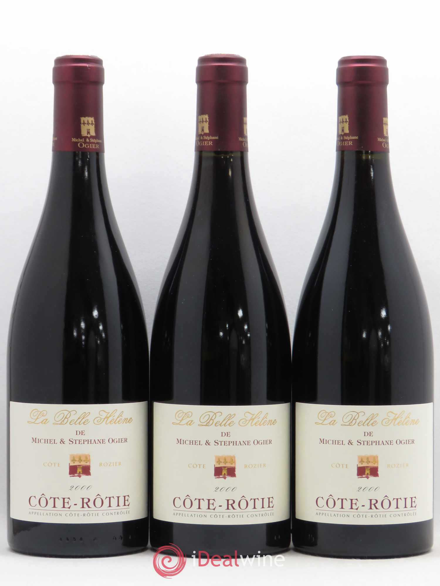 Côte-Rôtie La Belle Hélène Stéphane Ogier 2000 - Lot de 6 bouteilles - 1