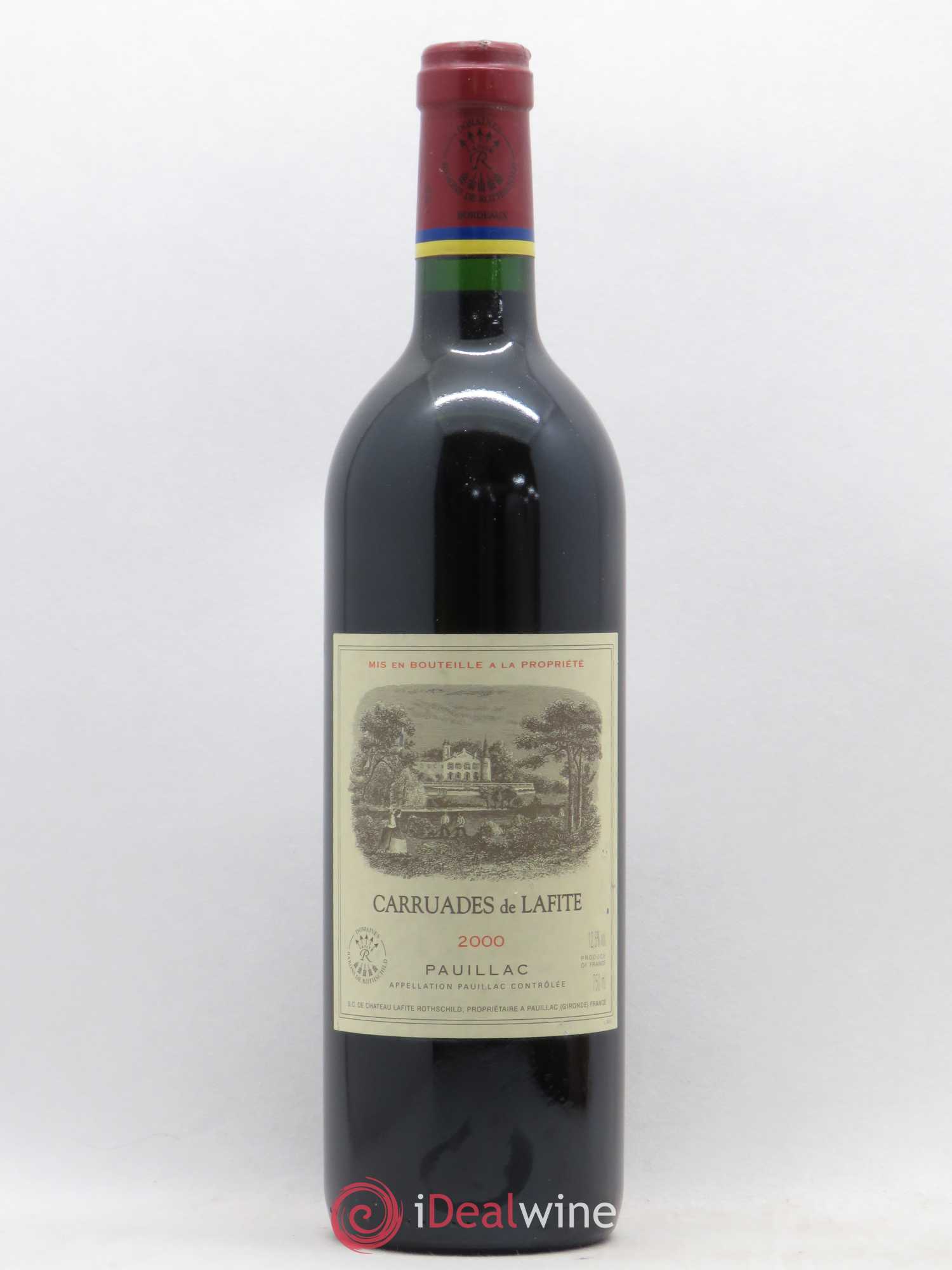 Carruades de Lafite Rothschild Second Vin 2000 - Lot de 1 bouteille - 0