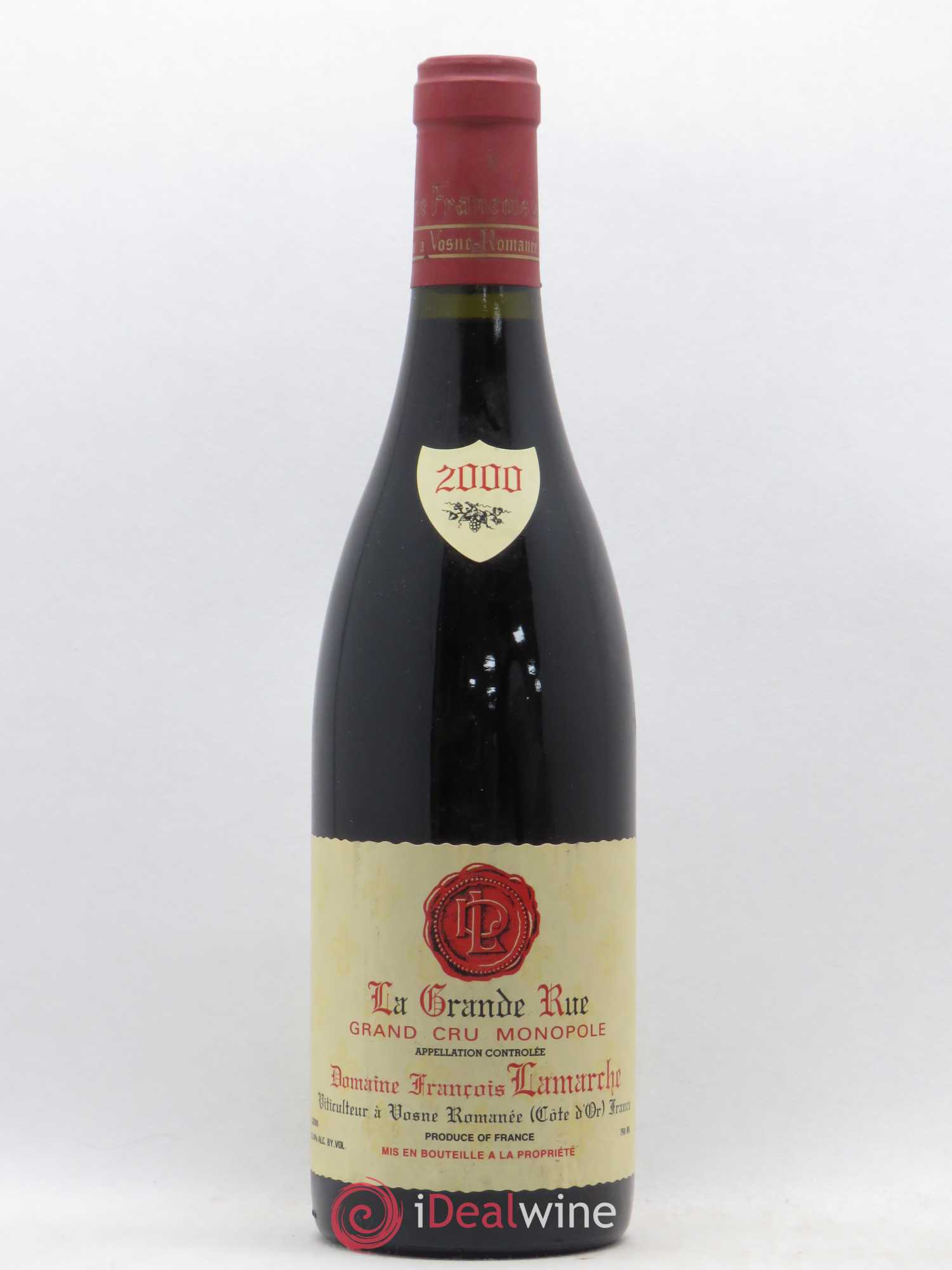 La Grande Rue Grand Cru Lamarche (Domaine) 2000 - Lot de 1 bouteille - 0