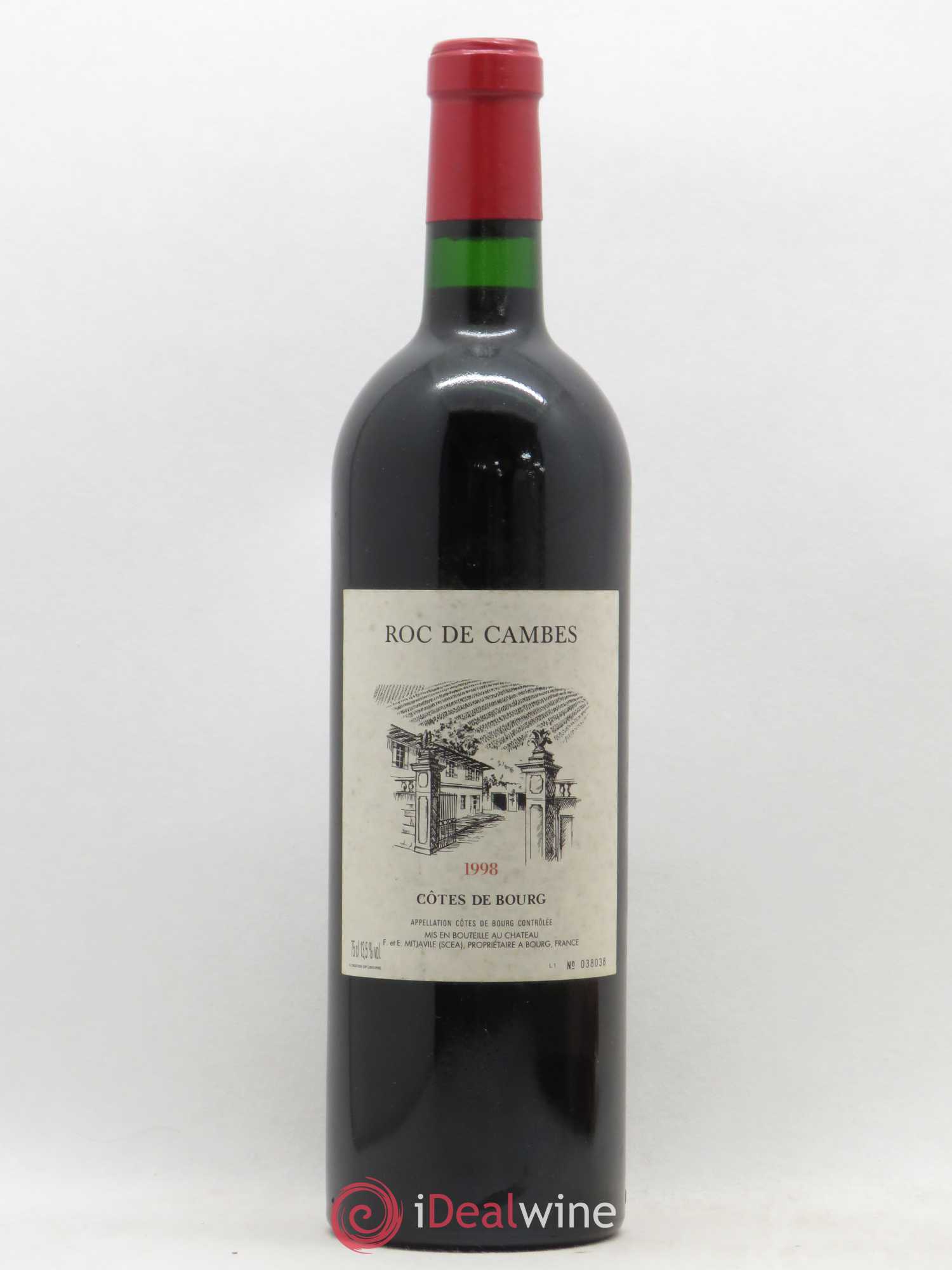 Roc de Cambes 1998 - Posten von 1 Flasche - 0