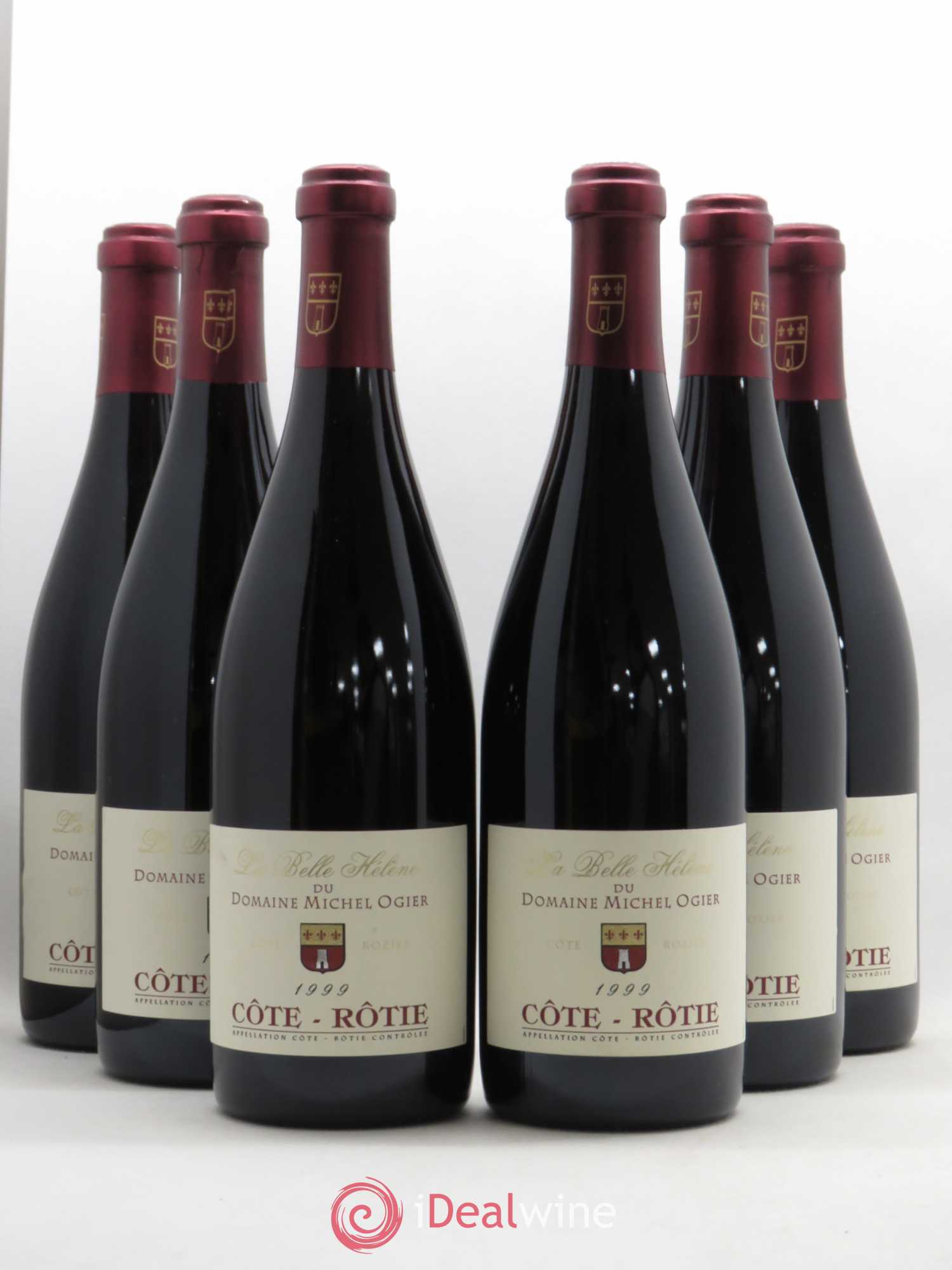 Côte-Rôtie La Belle Hélène Stéphane Ogier 1999 - Lot de 6 bouteilles - 0