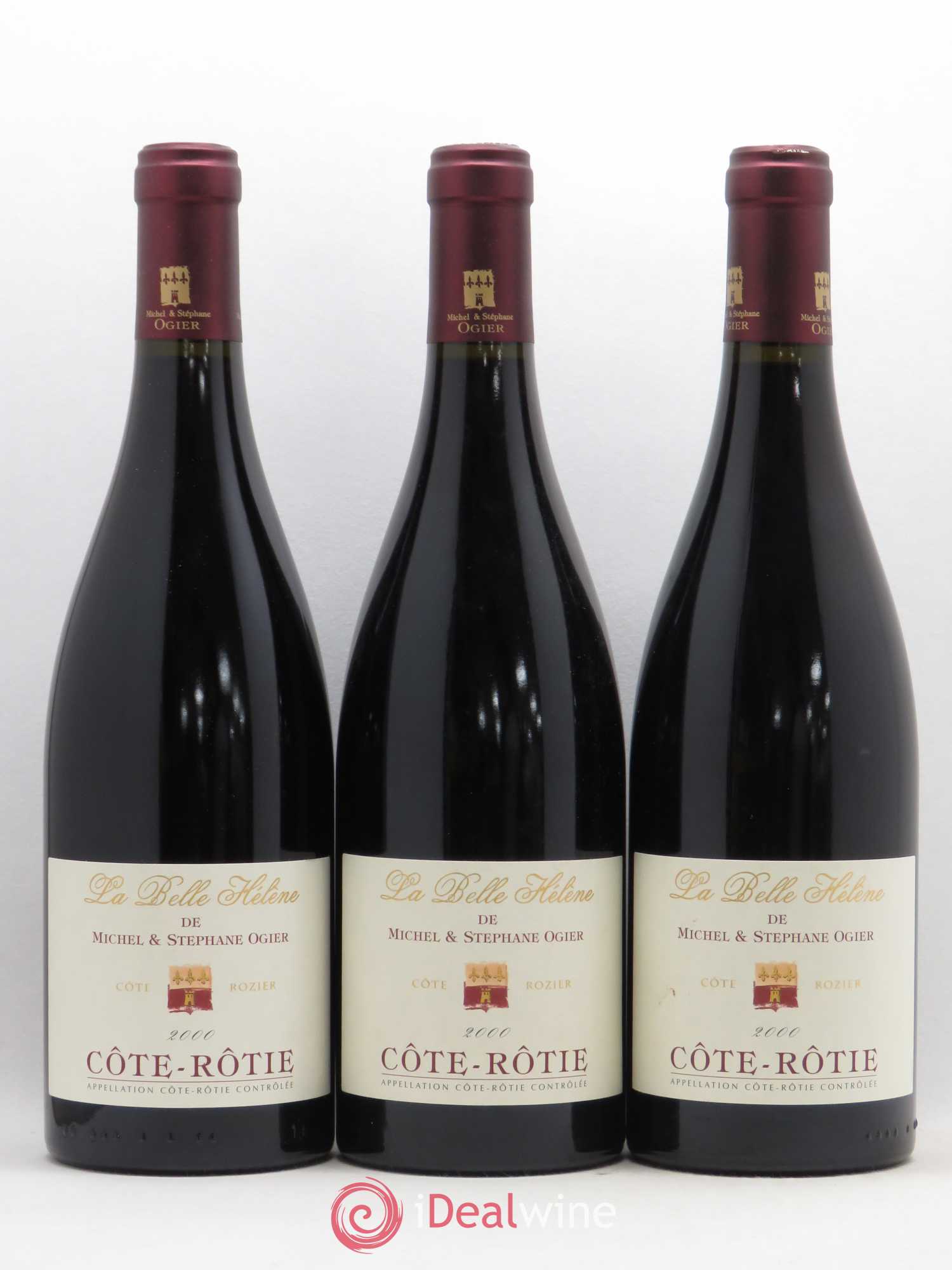 Côte-Rôtie La Belle Hélène Stéphane Ogier 2000 - Lot de 6 bouteilles - 1