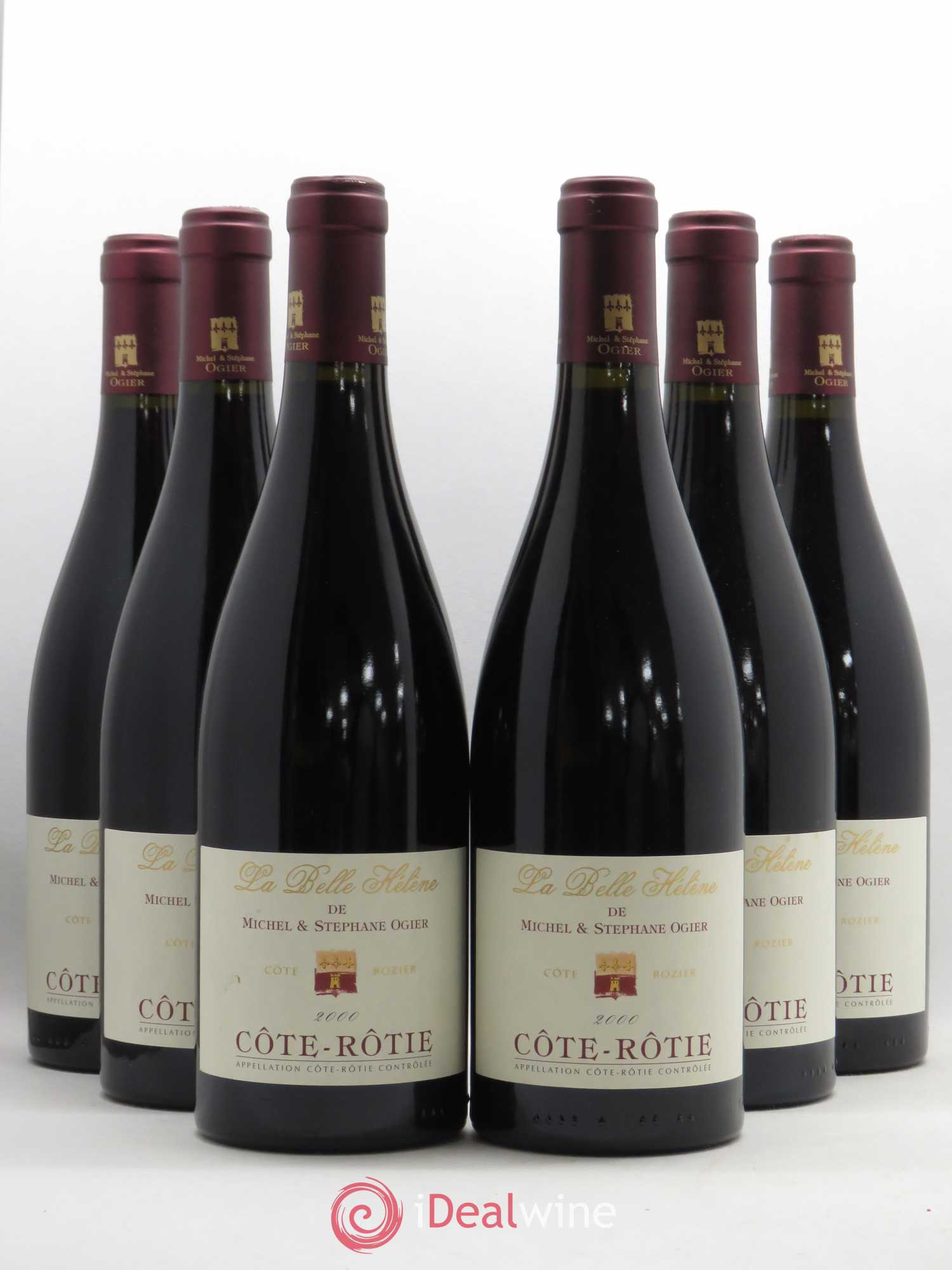 Côte-Rôtie La Belle Hélène Stéphane Ogier 2000 - Lot de 6 bouteilles - 0
