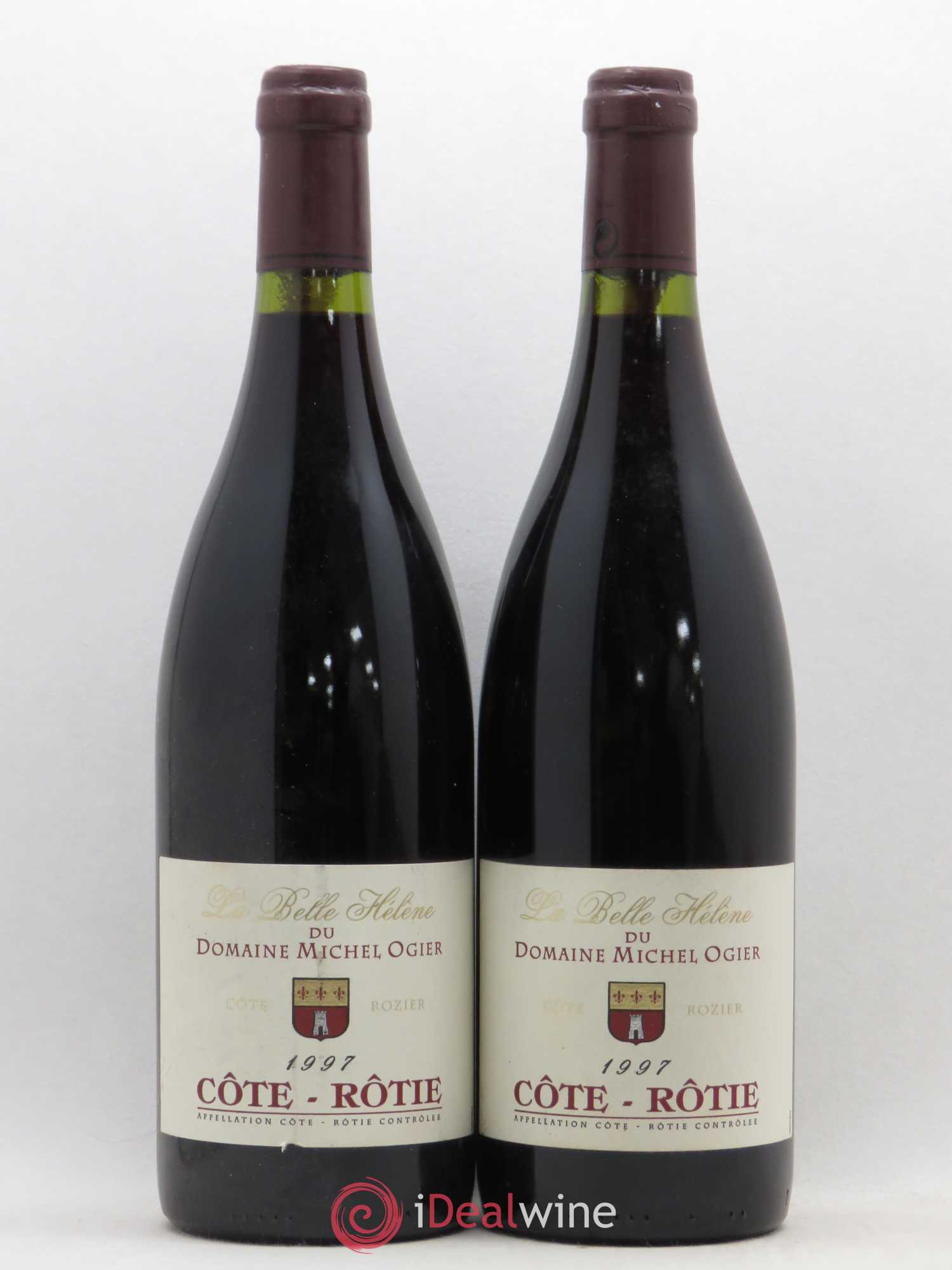 Côte-Rôtie La Belle Hélène Stéphane Ogier 1997 - Lot de 2 bouteilles - 0