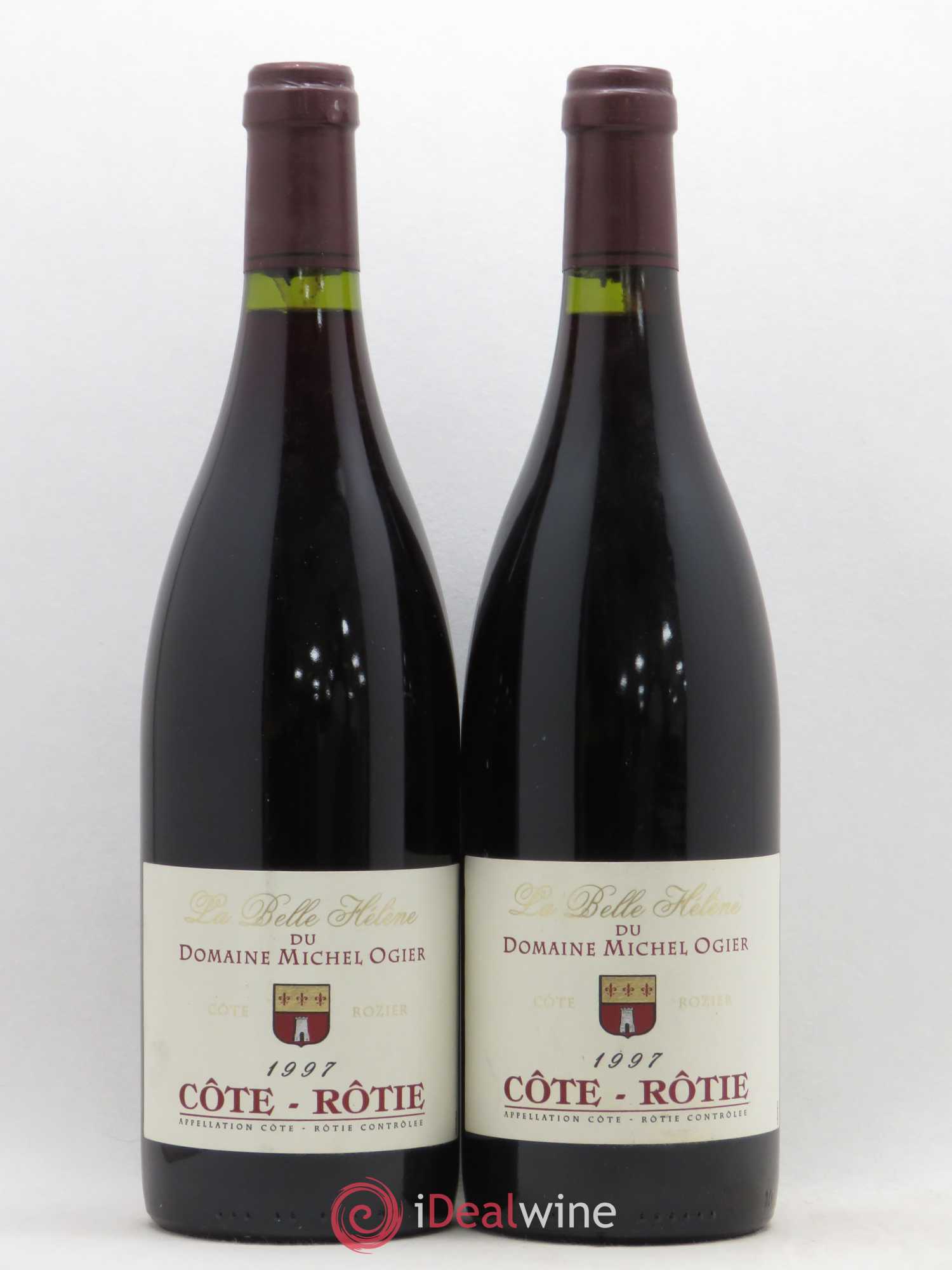 Côte-Rôtie La Belle Hélène Stéphane Ogier 1997 - Lot de 2 bouteilles - 0