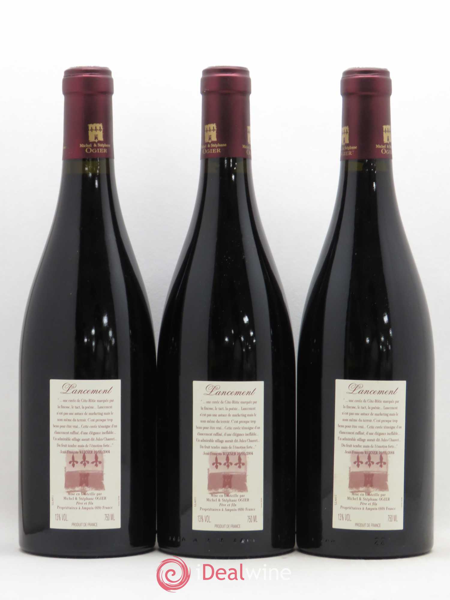 Côte-Rôtie Lancement Stéphane Ogier 2001 - Lot de 6 bouteilles - 2