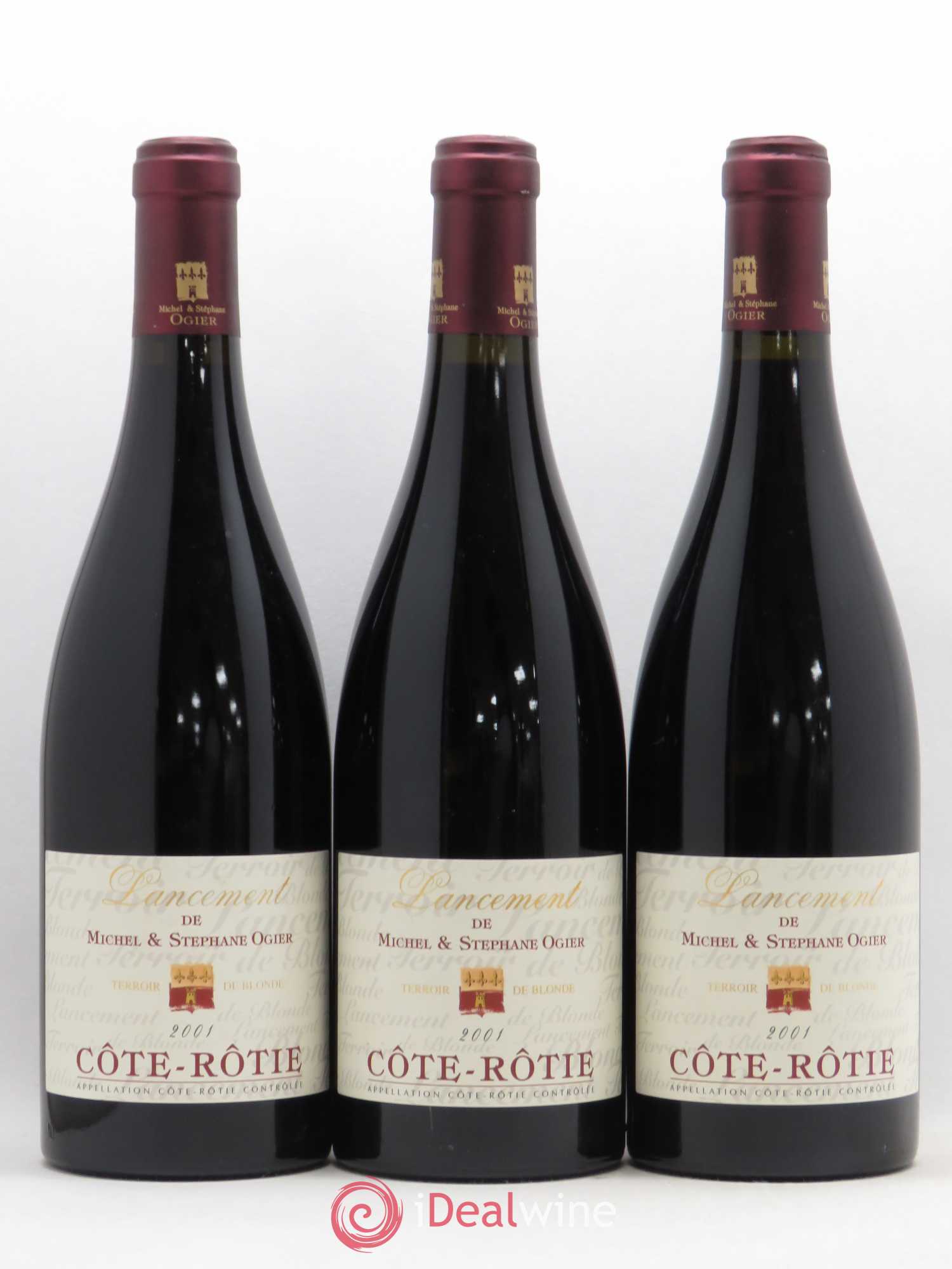Côte-Rôtie Lancement Stéphane Ogier 2001 - Lot de 6 bouteilles - 3