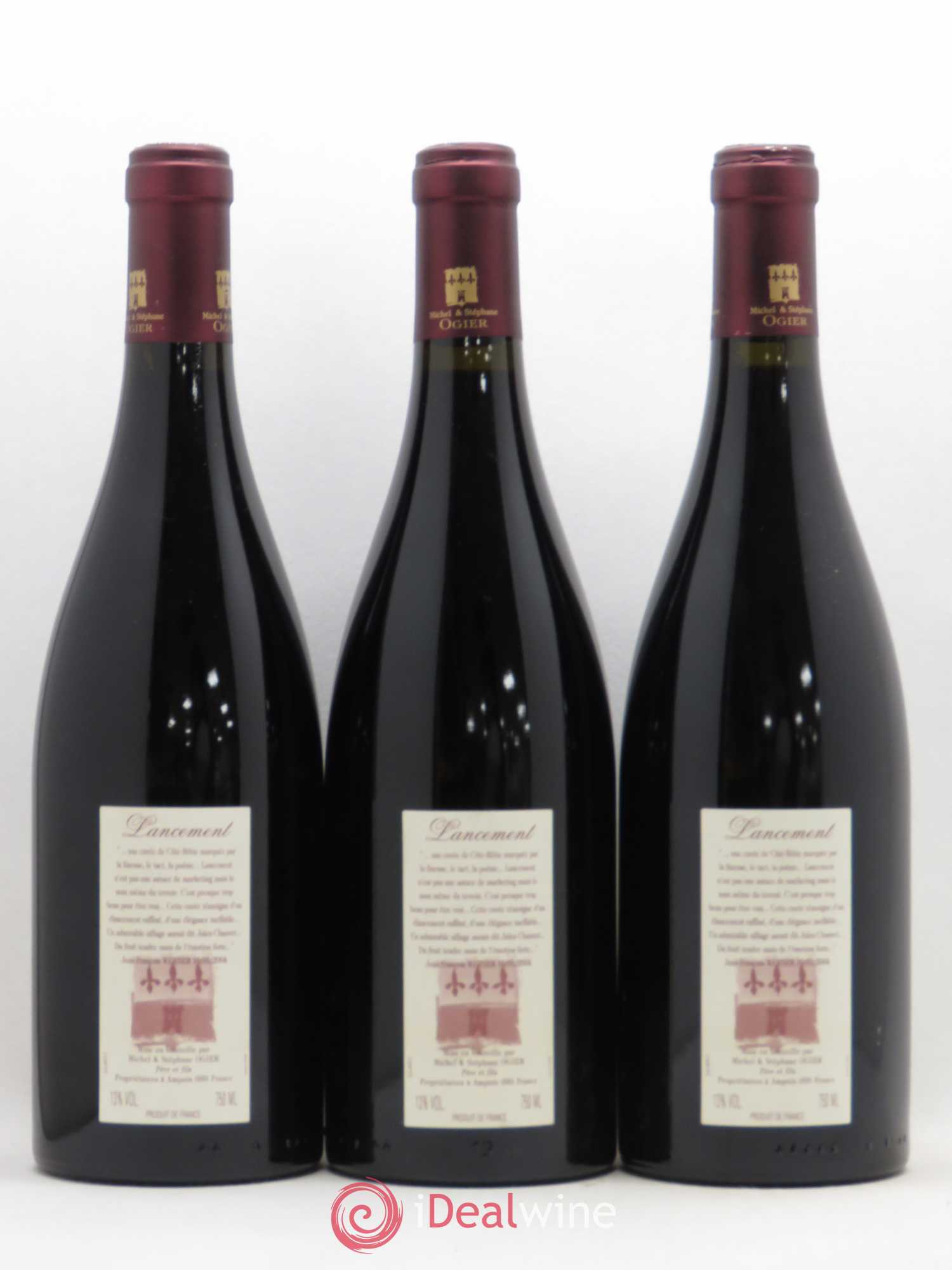 Côte-Rôtie Lancement Stéphane Ogier 2001 - Lot de 6 bouteilles - 4