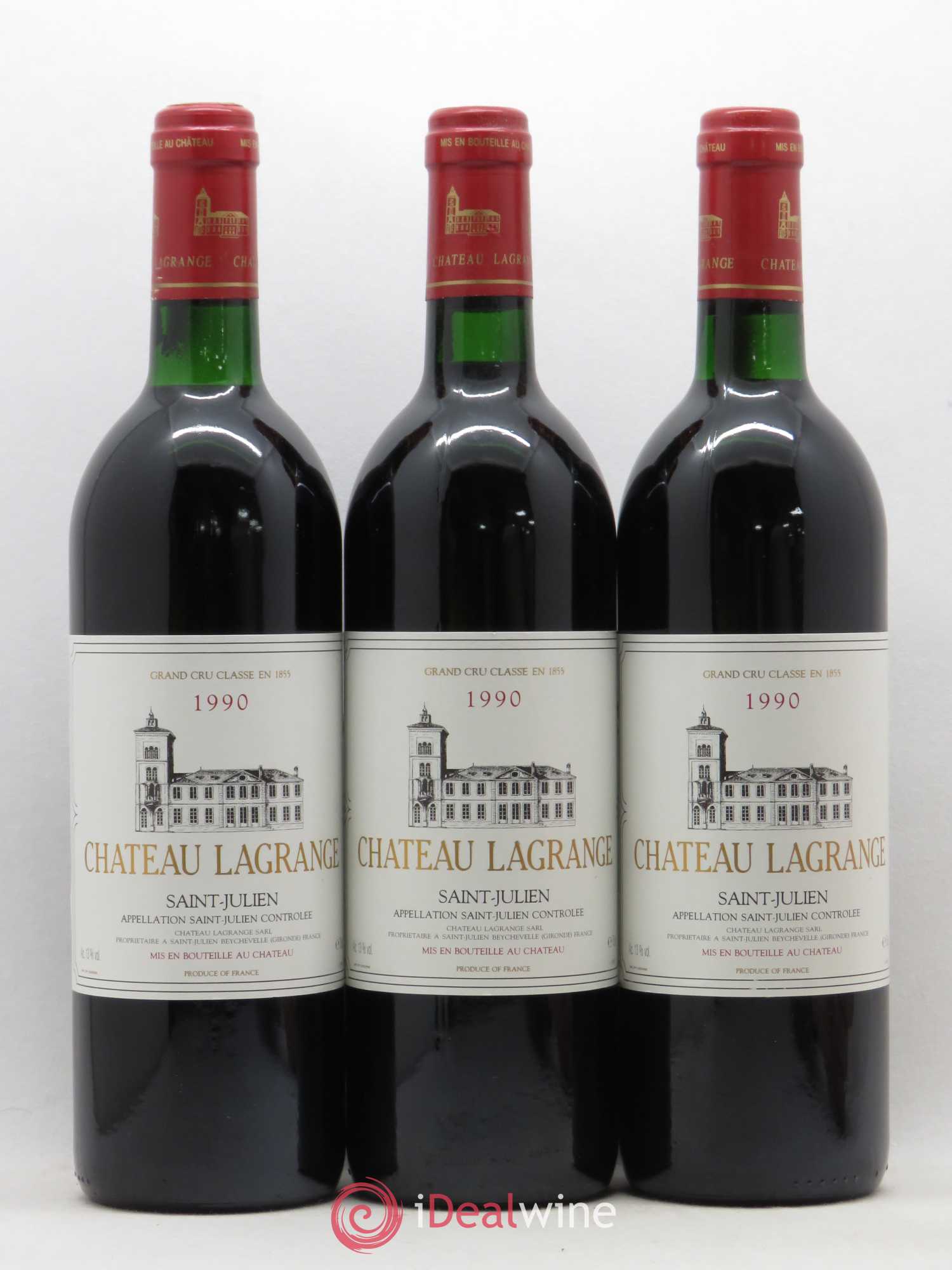 Château Lagrange 3ème Grand Cru Classé 1990 - Lot de 12 bouteilles - 4