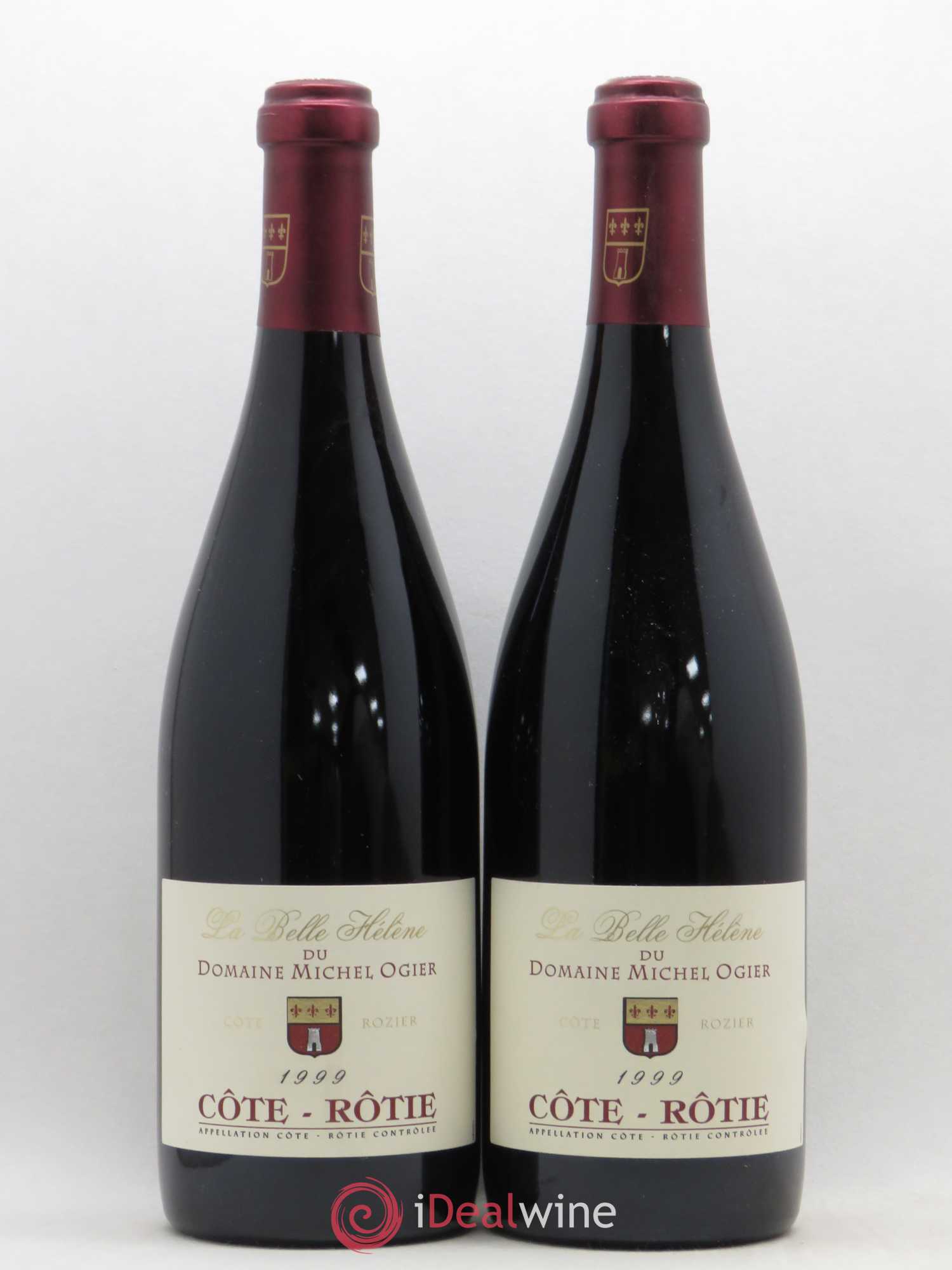 Côte-Rôtie La Belle Hélène Stéphane Ogier 1999 - Lot de 2 bouteilles - 0