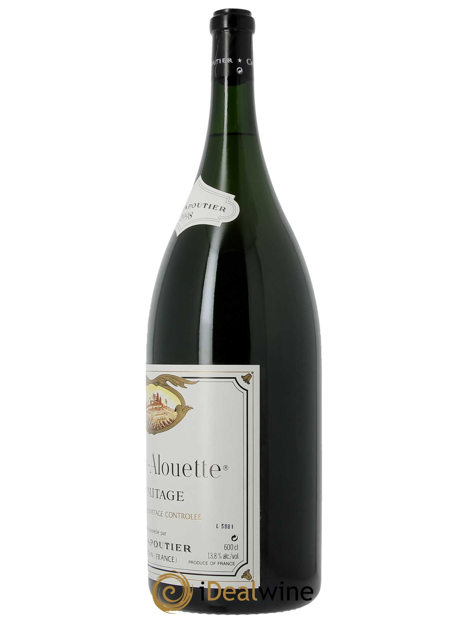 Hermitage Chante Alouette Chapoutier 1998 - Lot de 1 mathusalem - 1