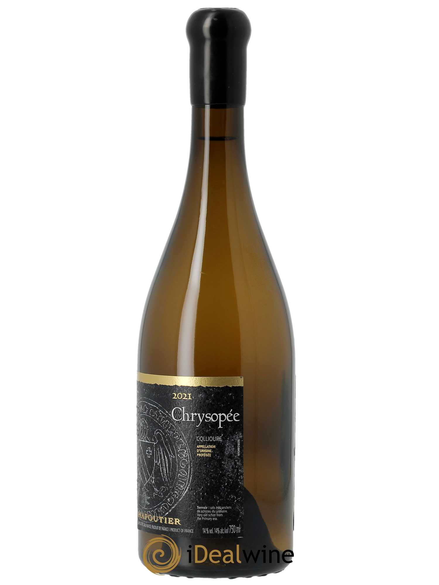 Collioure Bila-Haut (Domaine)  Chrysopee Chapoutier 2021 - Lot de 1 bouteille - 1