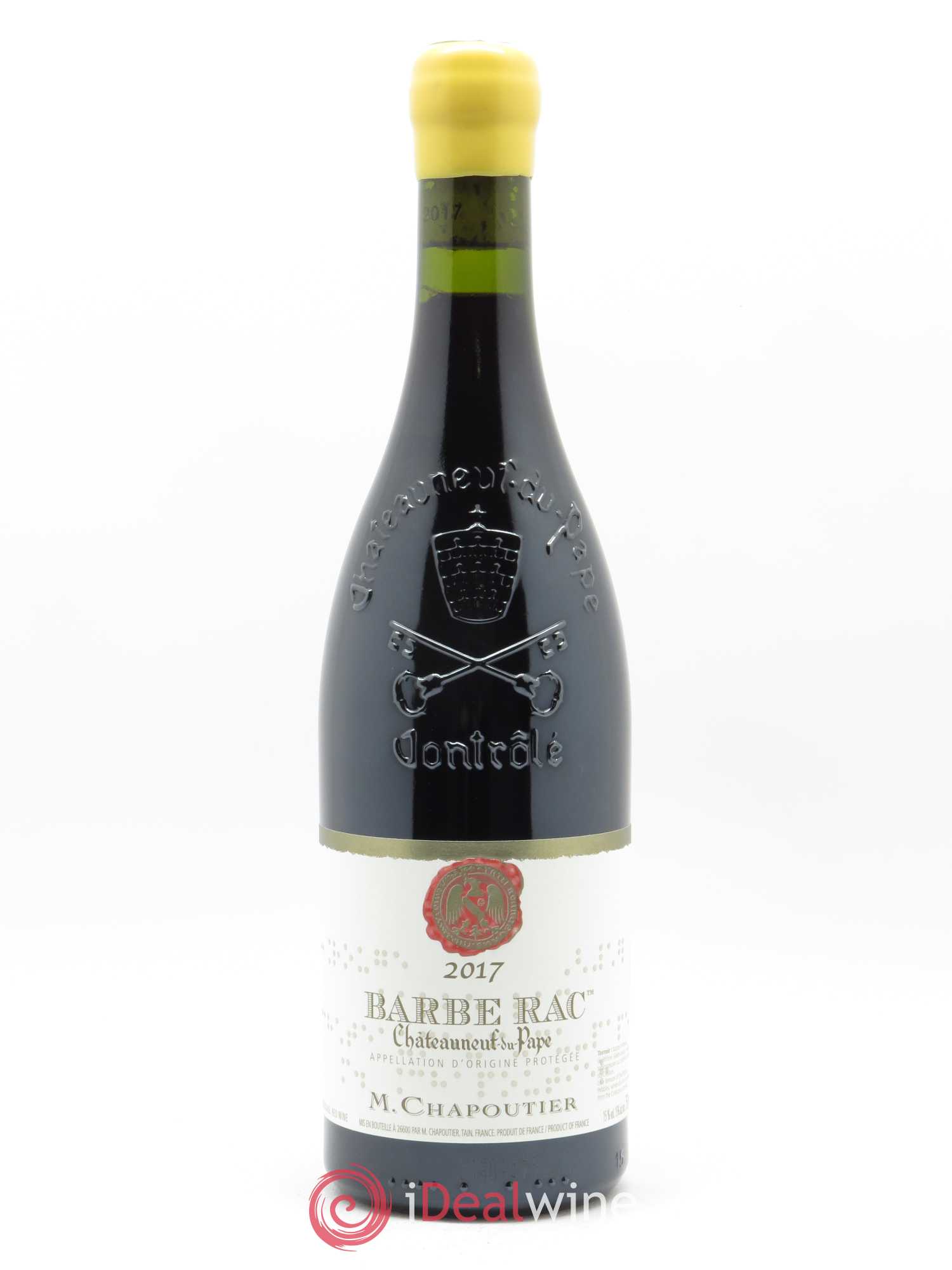 Châteauneuf-du-Pape Barbe Rac Chapoutier 2017 - Lot de 1 bouteille - 0