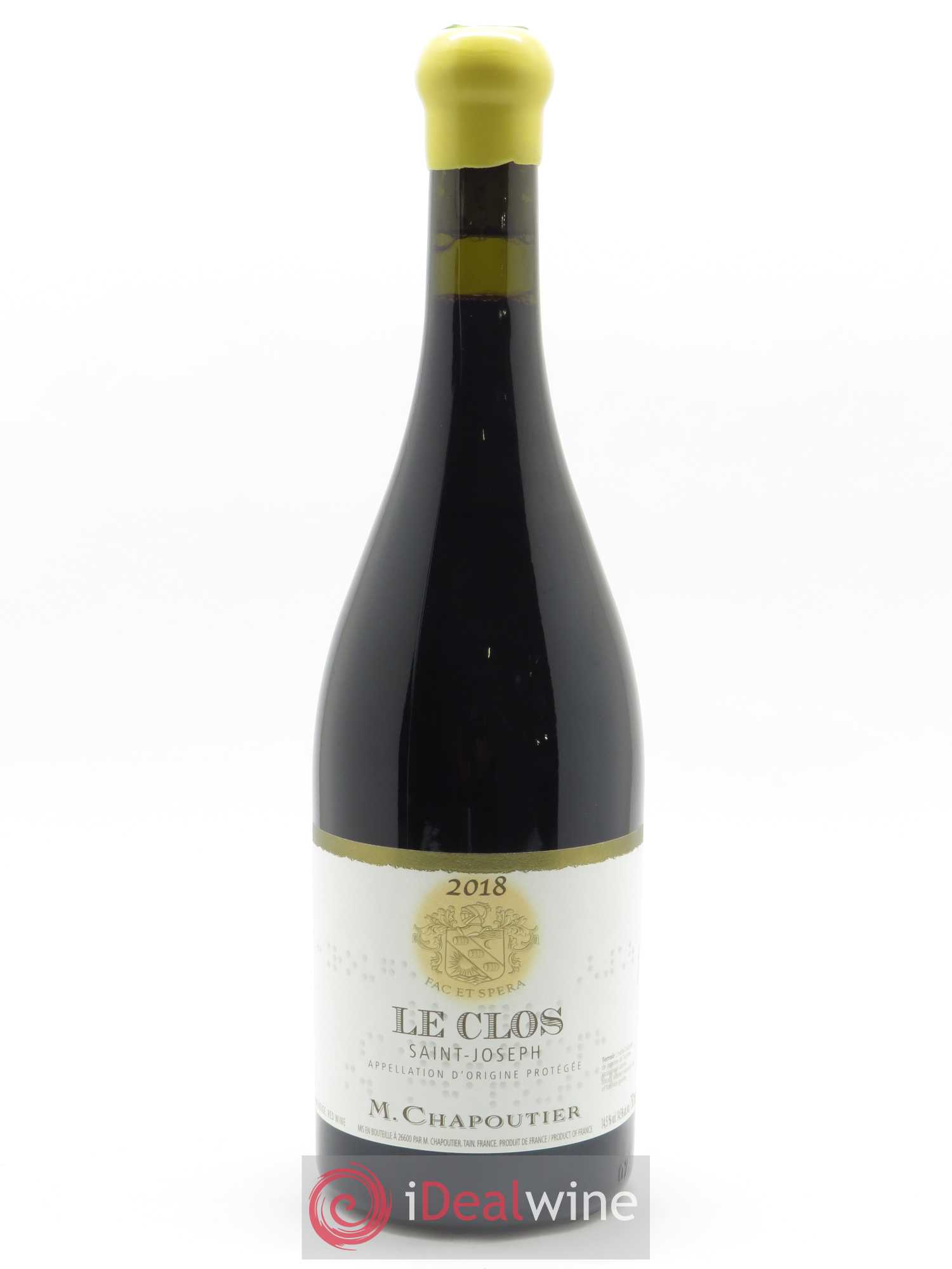 Saint-Joseph Le Clos Chapoutier 2018 - Lot de 1 bouteille - 0