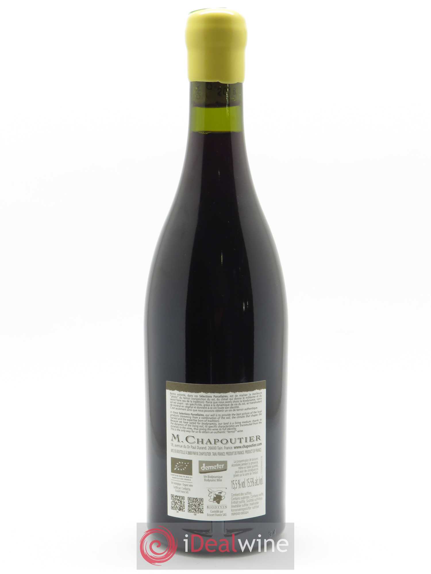 Châteauneuf-du-Pape Croix de Bois Chapoutier 2018 - Lot de 1 bouteille - 1
