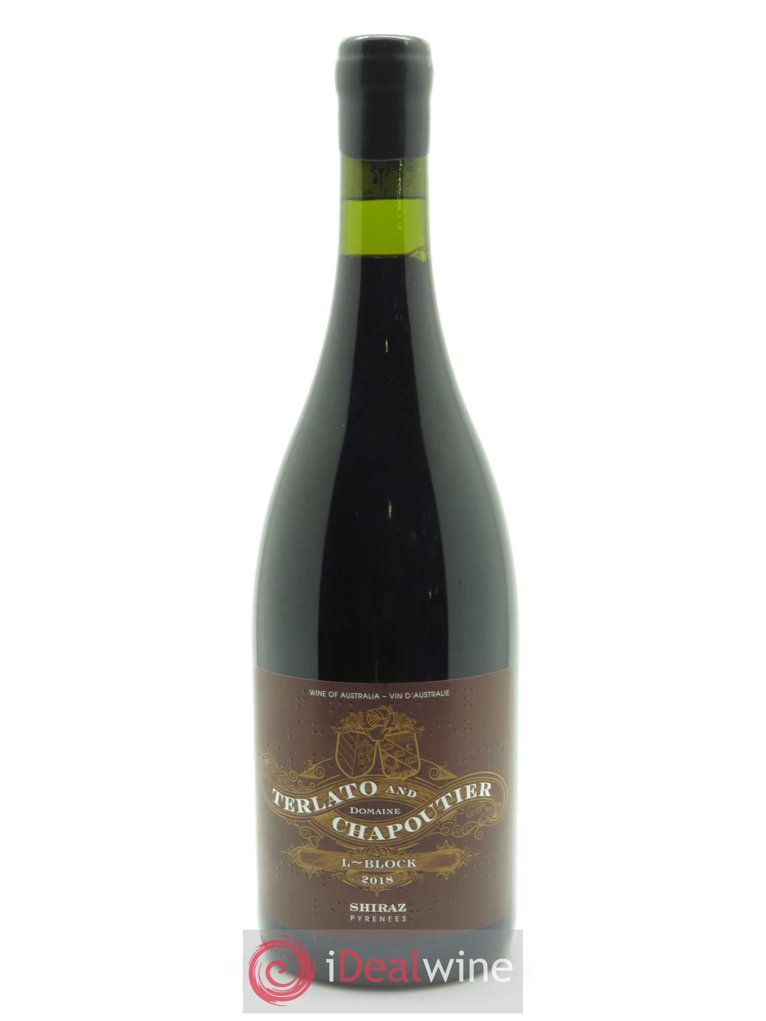 Australie Terlato & Chapoutier L-BLOCK Chapoutier 2018 - Lot de 1 bouteille - 0