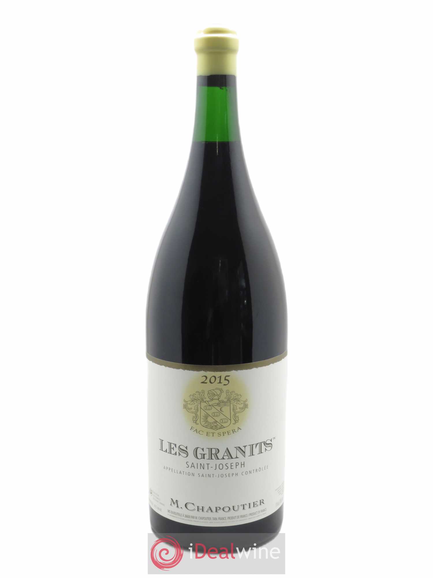 Saint-Joseph Les Granits Chapoutier 2015 - Lot of 1 double magnum - 1
