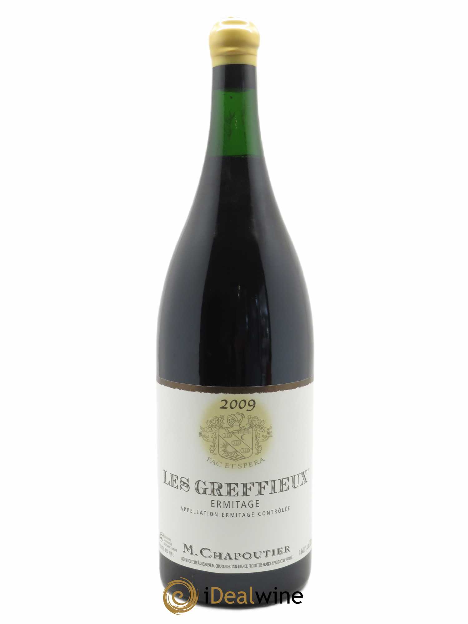 Hermitage Ermitage Les Greffieux Chapoutier 2009 - Posten von 1 Doppel-Magnum - 1