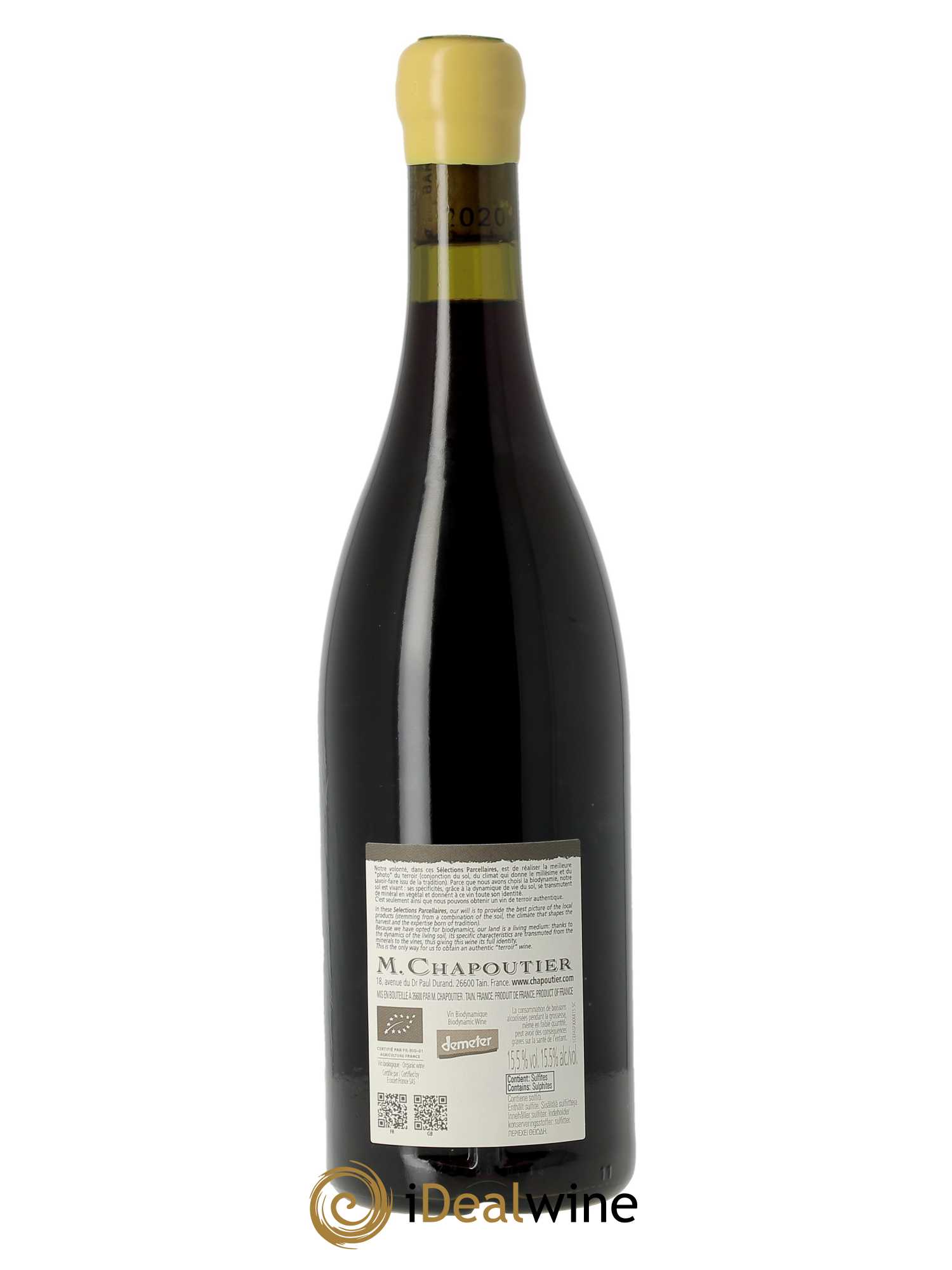 Châteauneuf-du-Pape Barbe Rac Chapoutier 2020 - Lot of 1 bottle - 1