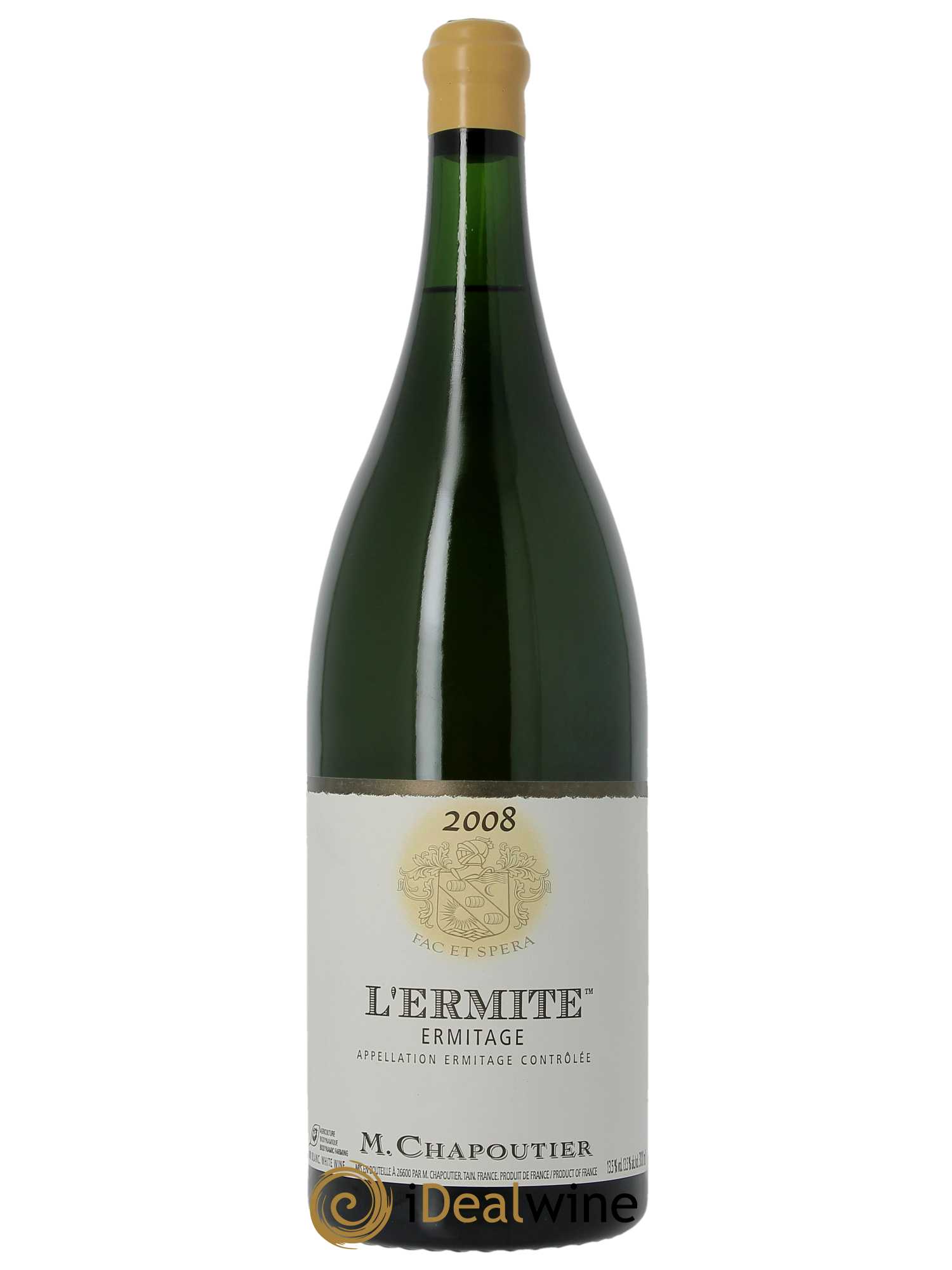 Hermitage Ermitage l'Ermite Chapoutier 2008 - Lot de 1 double magnum - 0
