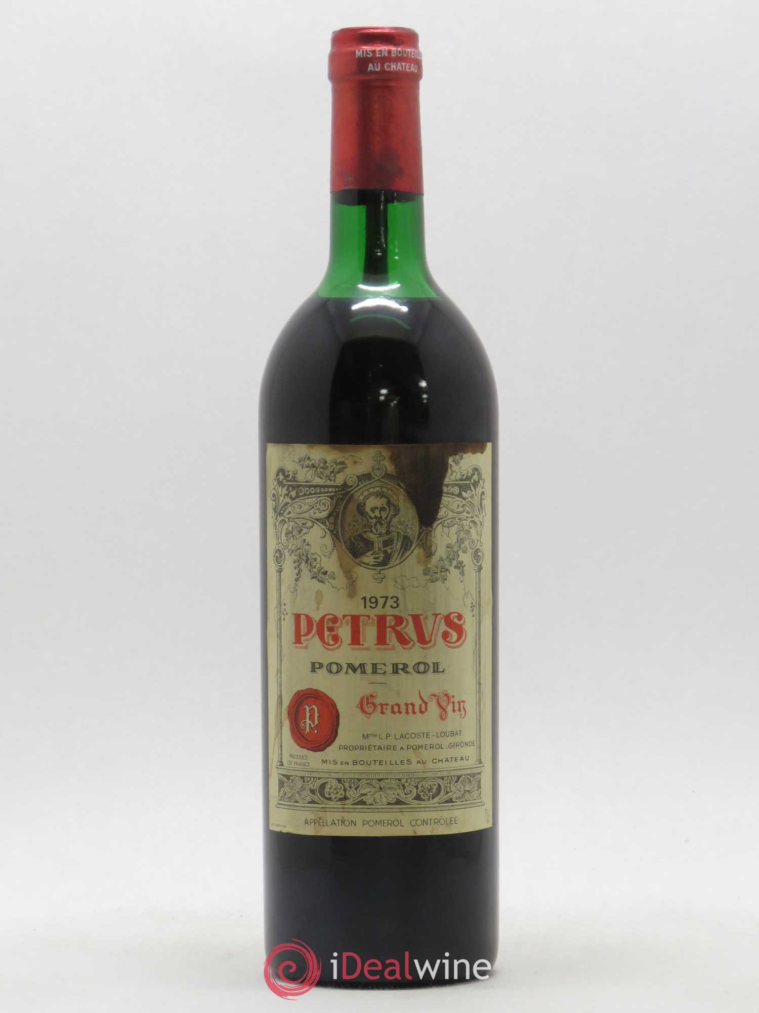 Petrus 1973 - Lot de 1 bouteille - 0