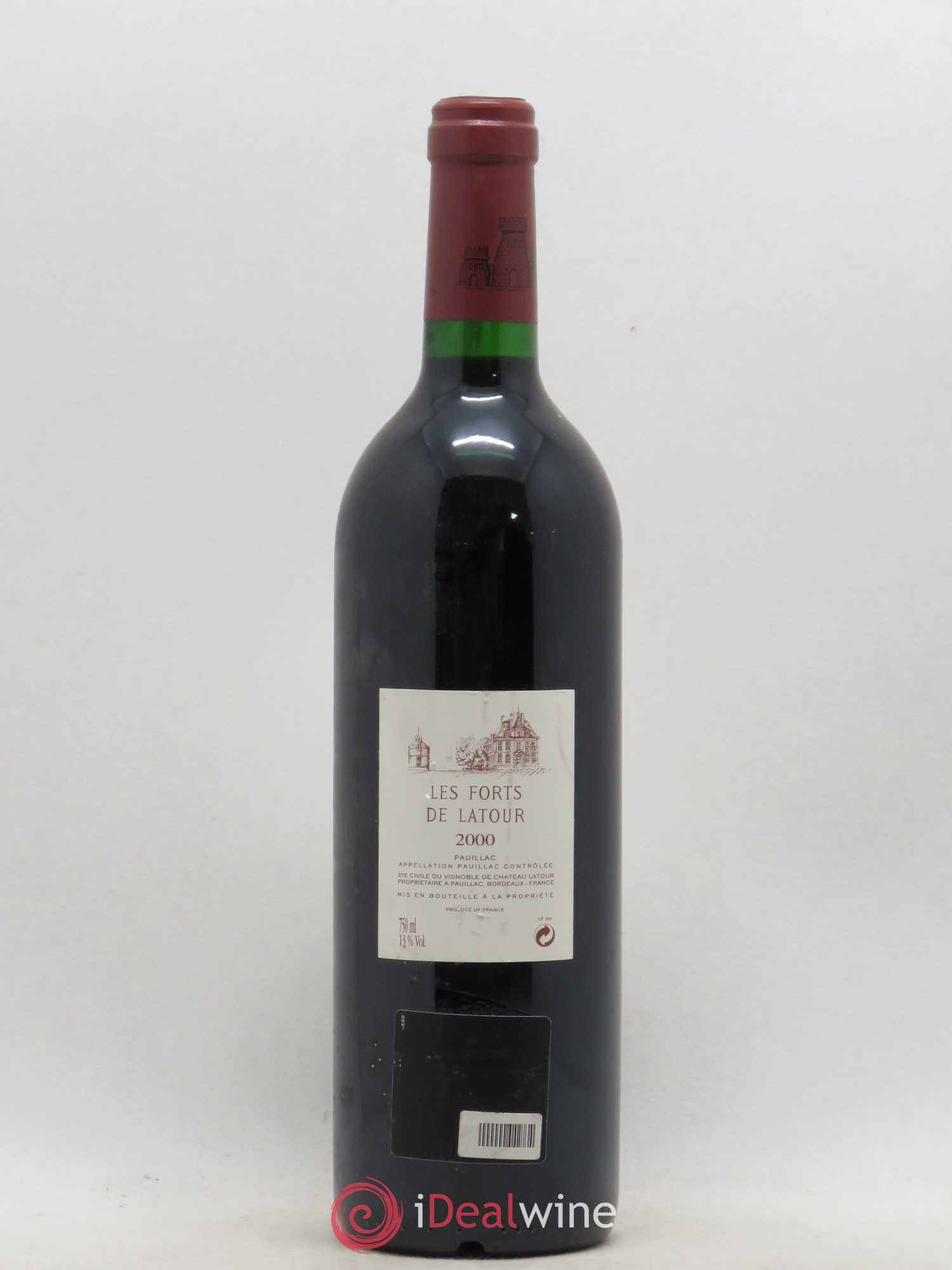 Les Forts de Latour Second Vin 2000 - Lot de 1 bouteille - 1