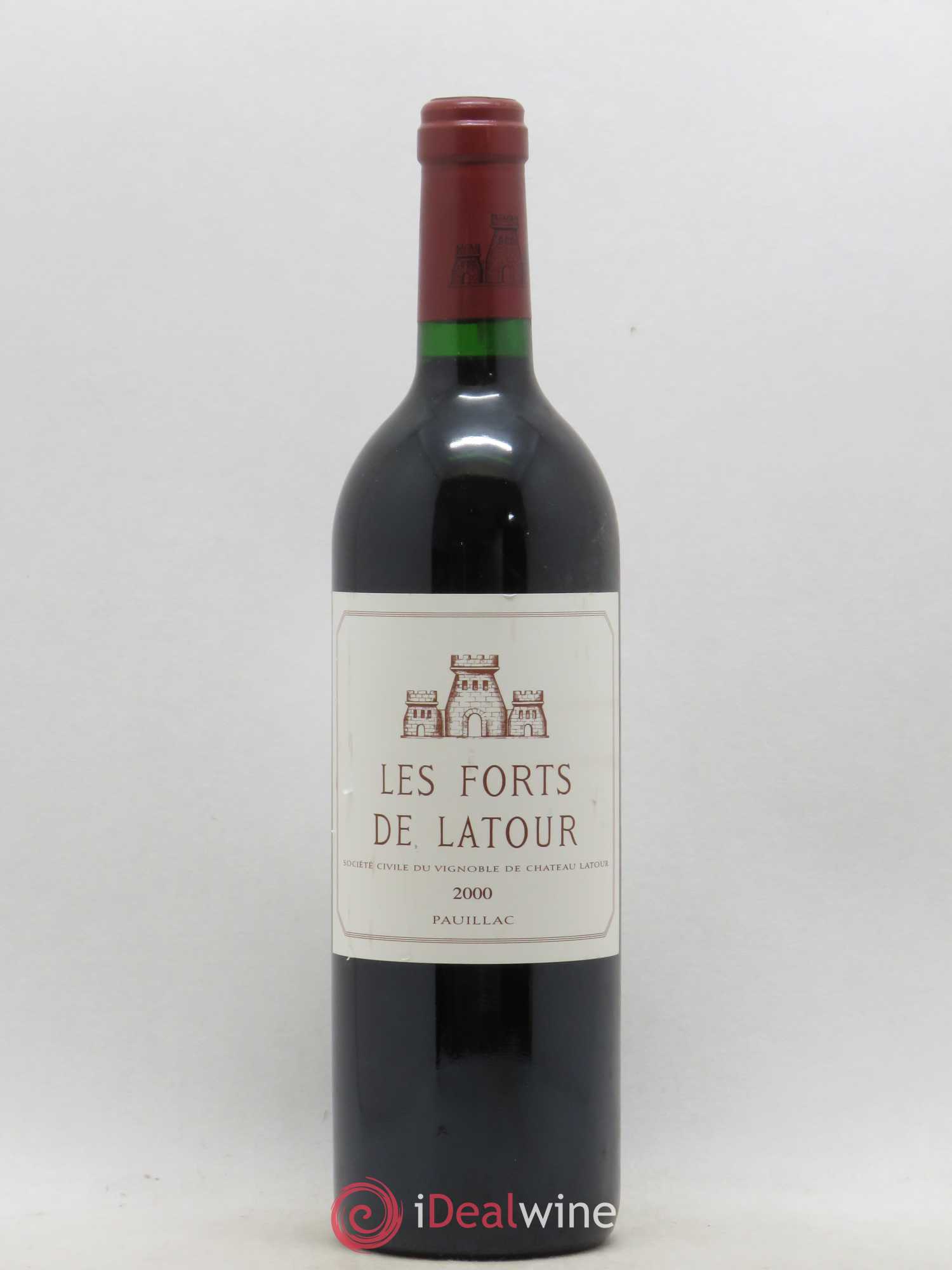 Les Forts de Latour Second Vin 2000 - Lot de 1 bouteille - 0