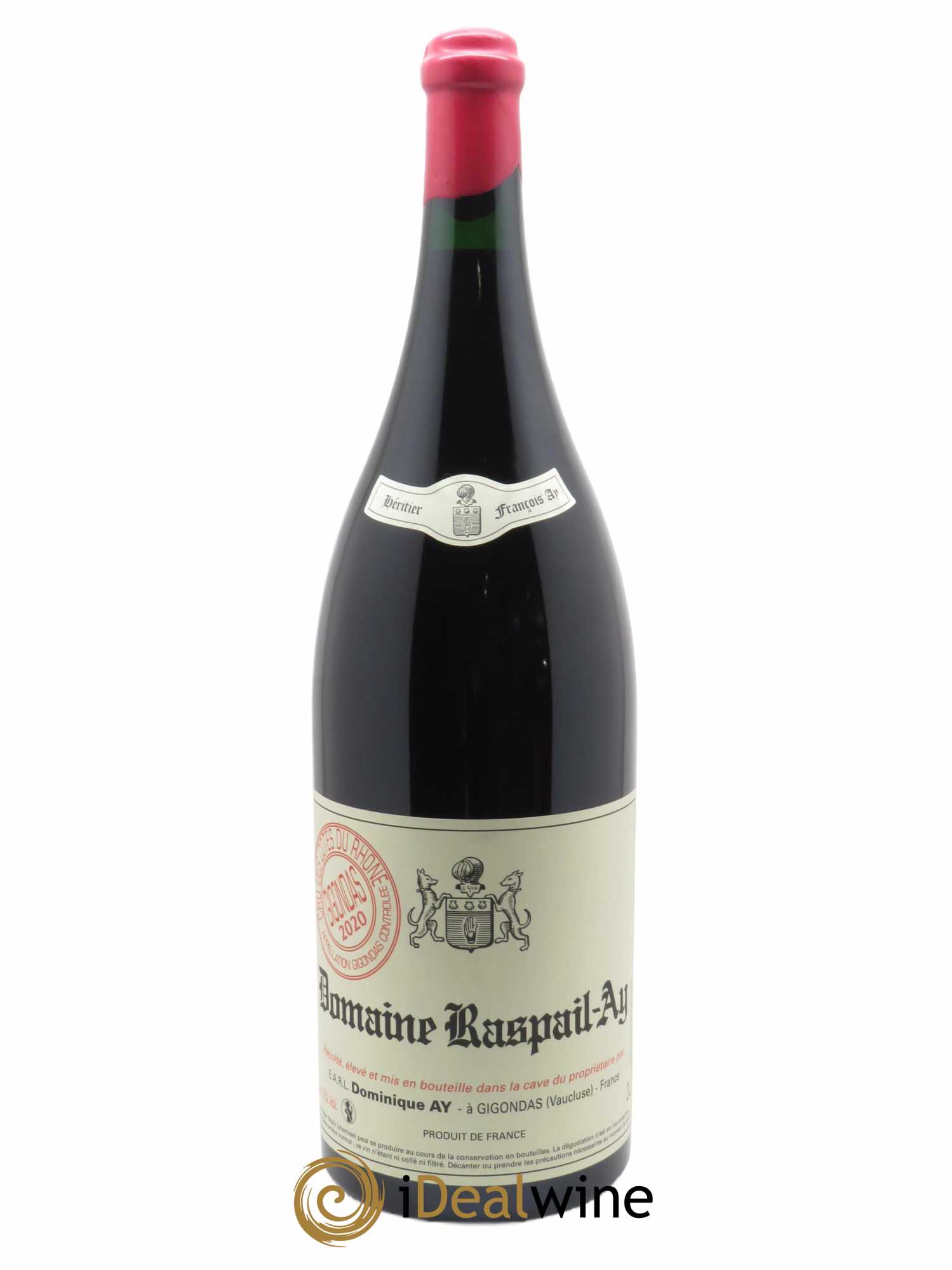 Gigondas Raspail-Ay 2020 - Posten von 1 Doppel-Magnum - 0
