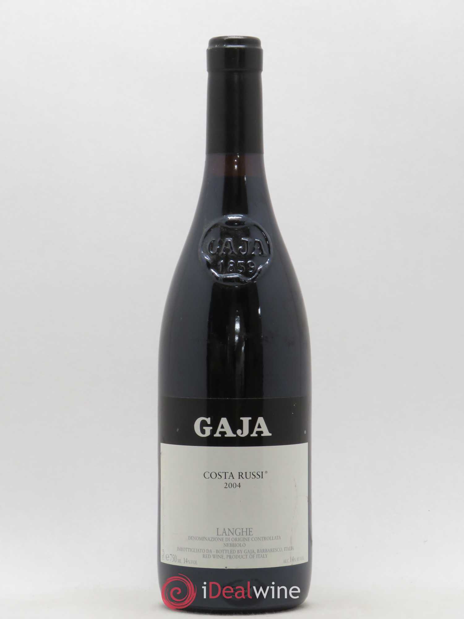 Langhe DOC Costa Russi Gaja 2004 - Lot de 1 bouteille - 0