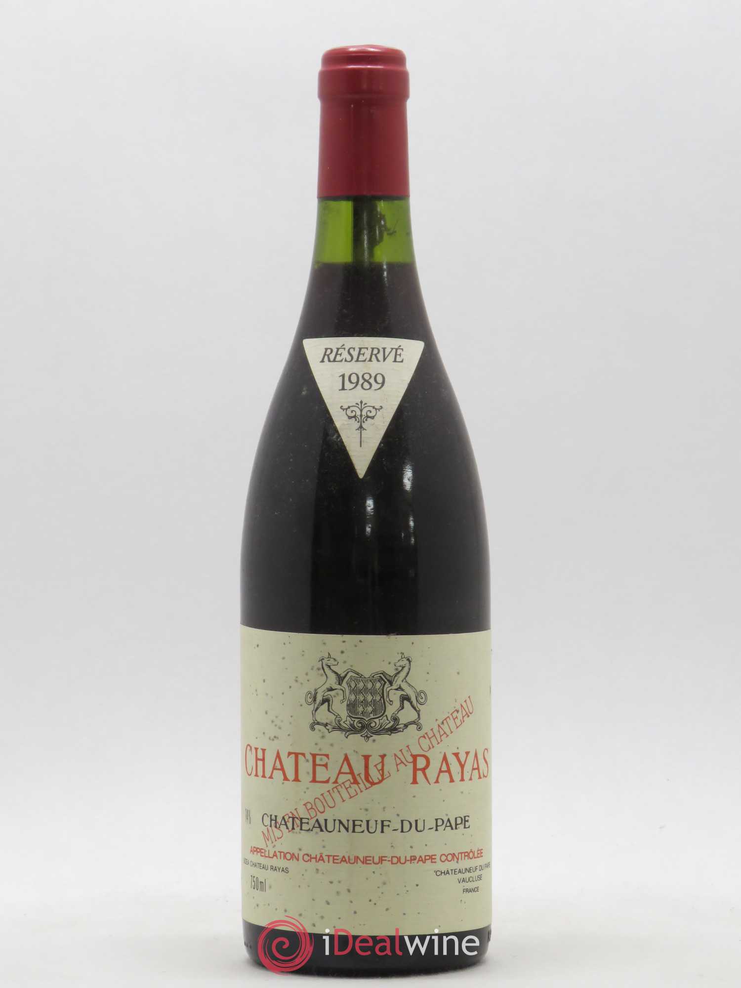 Châteauneuf-du-Pape Château Rayas Emmanuel Reynaud 1989 - Lot de 1 bouteille - 0