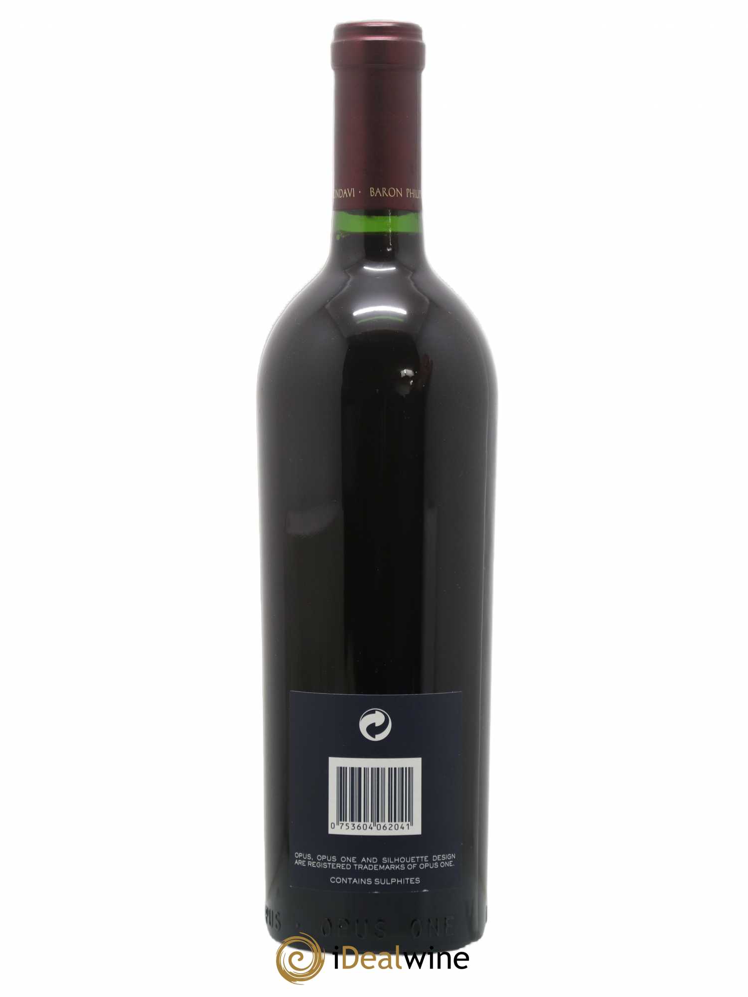 Napa Valley Opus One Robert Mondavi 2004 - Lot de 1 bouteille - 1