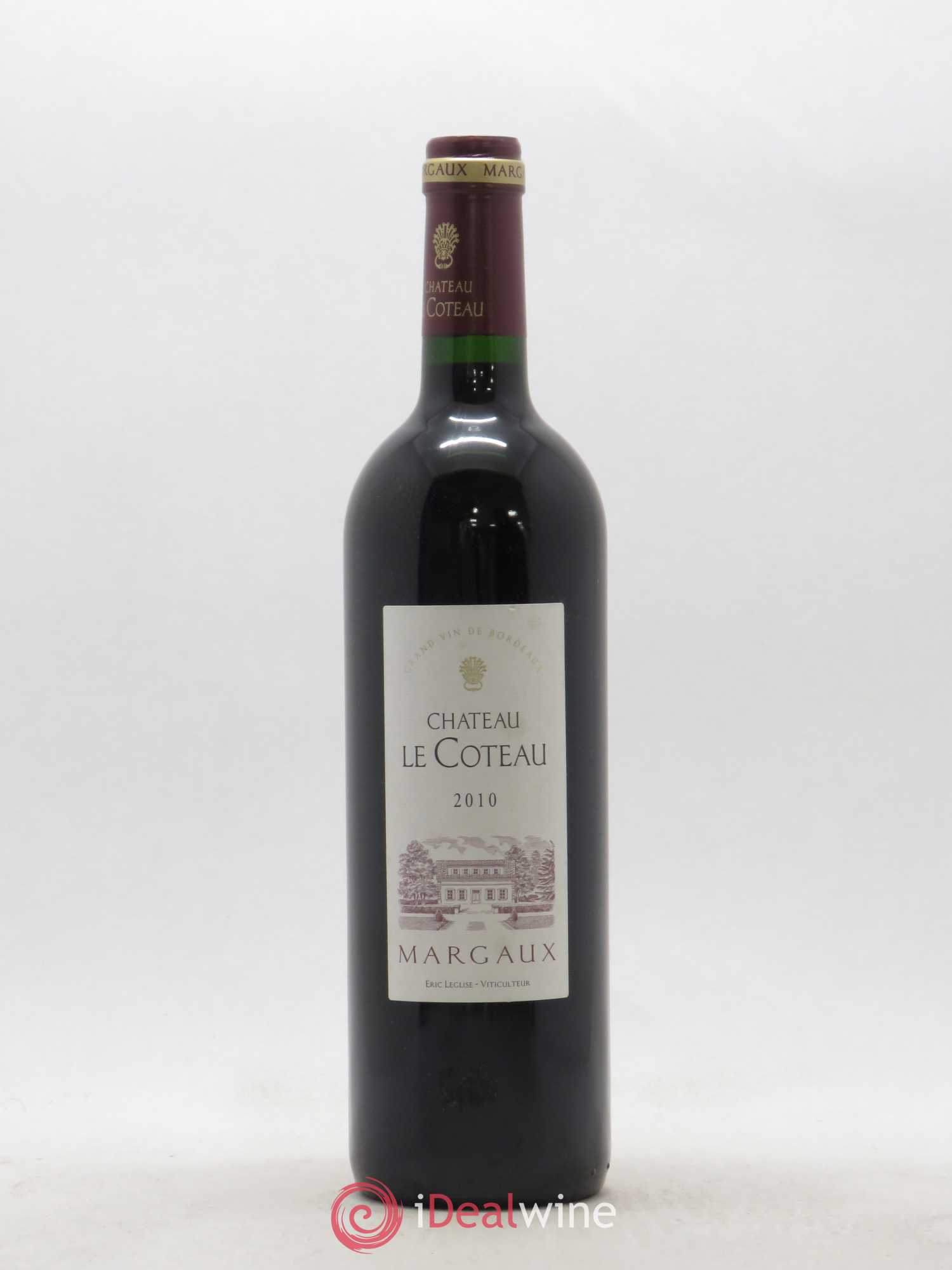 Bordeaux Margaux Château Le Coteau 2010 - Posten von 1 Flasche - 0