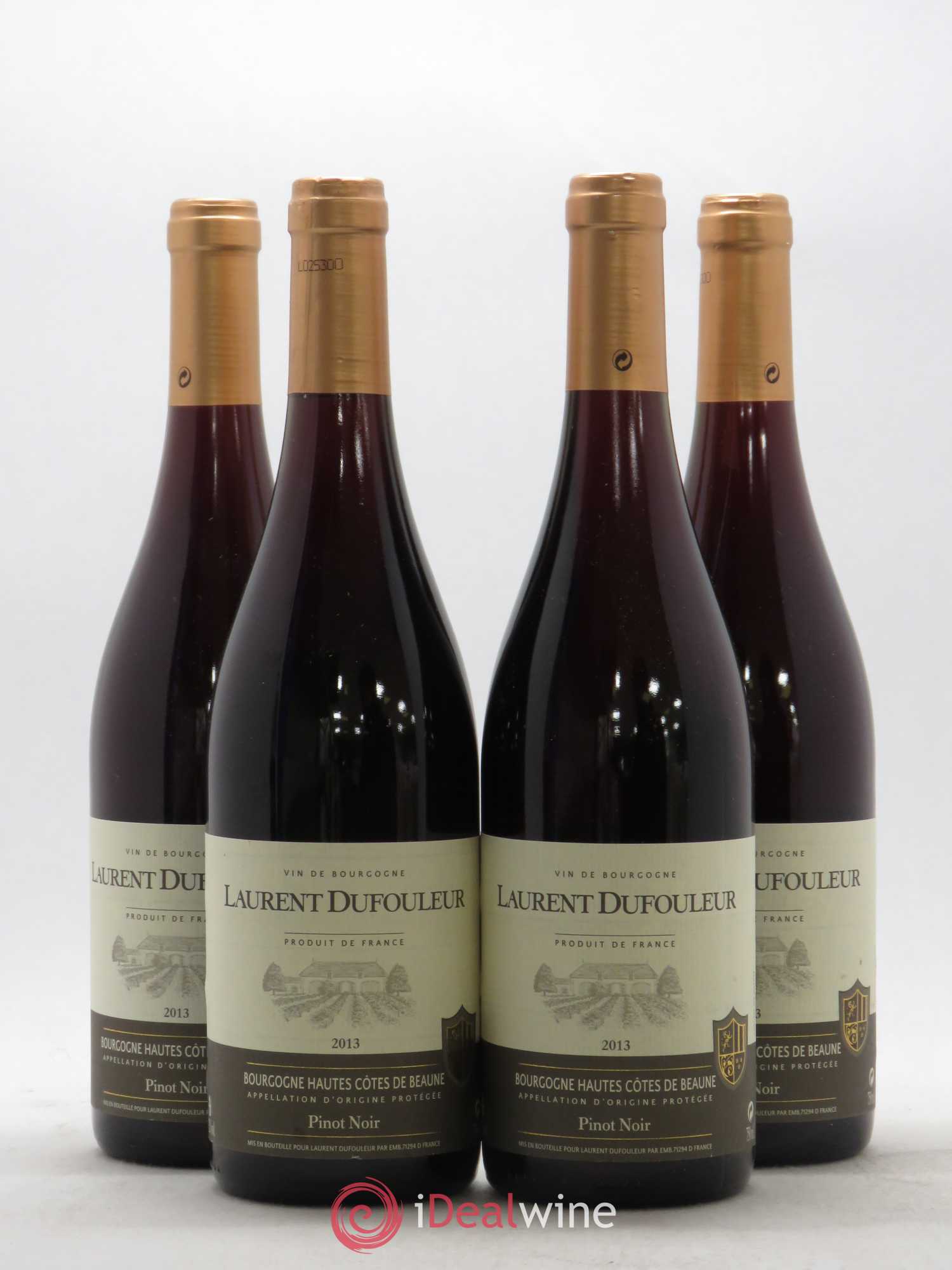 Hautes-Côtes de Beaune Laurent Dufouleur 2013 - Posten von 4 Flaschen - 0
