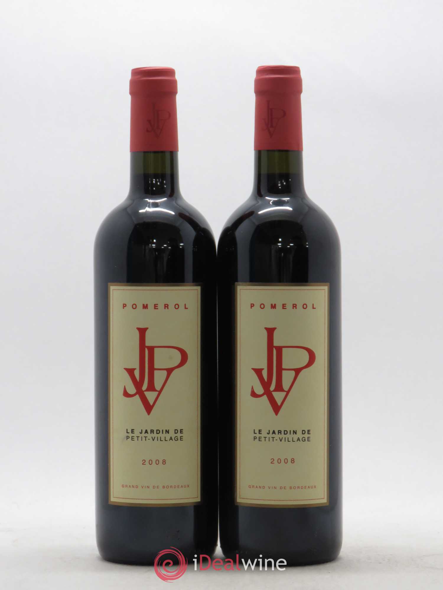 Pomerol Le Jardin de Petit Village 2008 - Posten von 2 Flaschen - 0