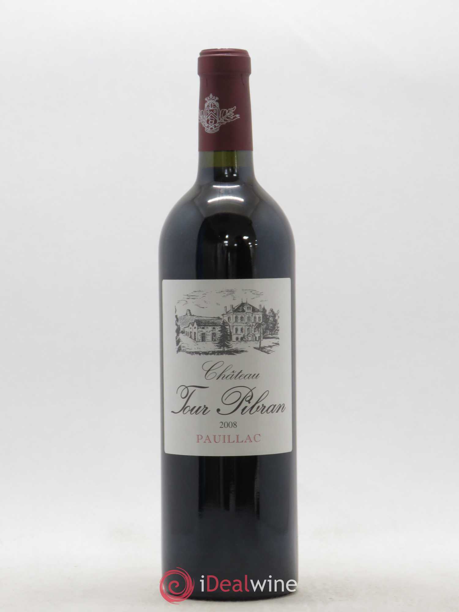 Château Tour Pibran Cru Bourgeois (sans prix de réserve) 2008 - Lot de 1 bouteille - 0