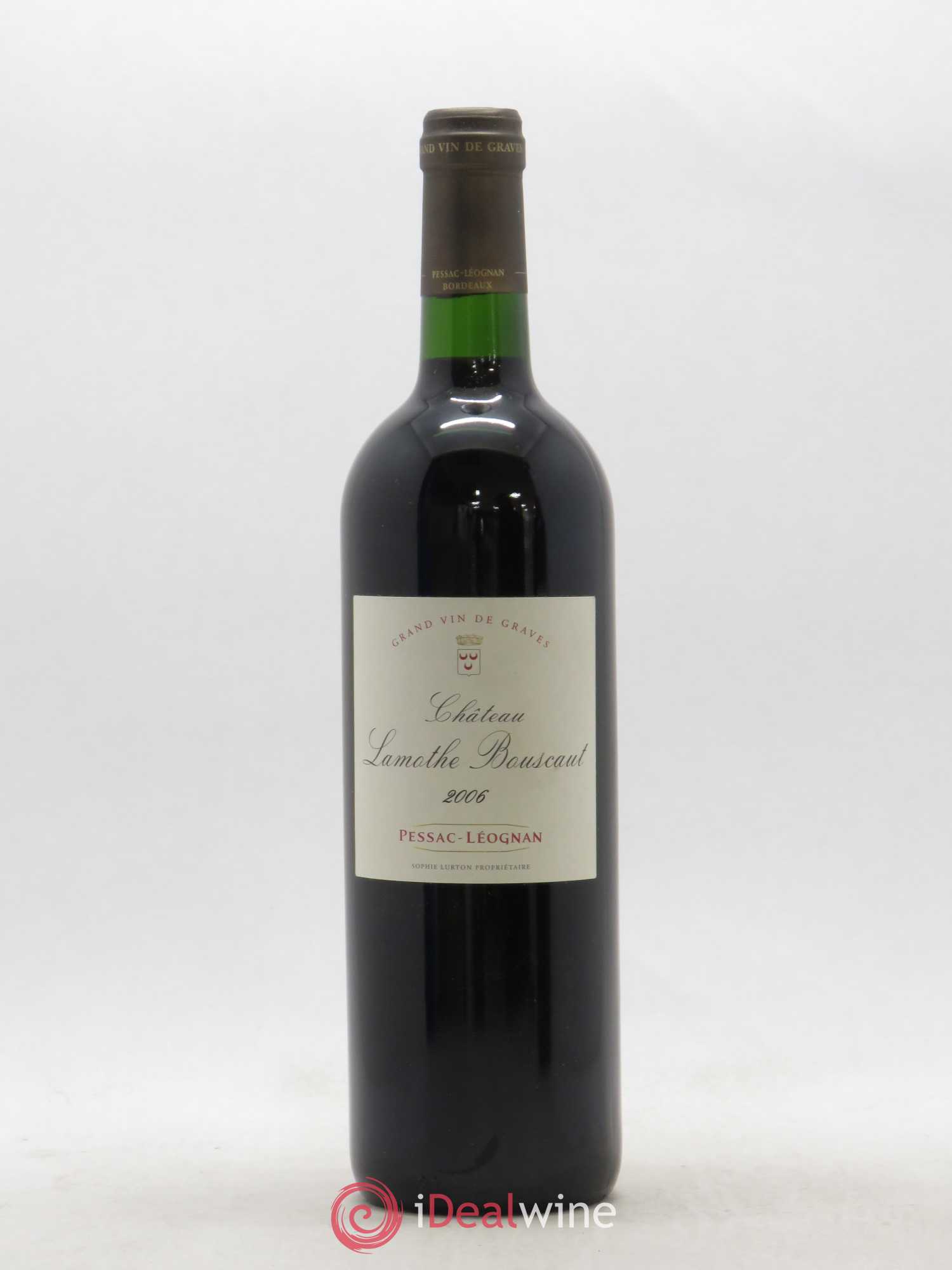 Pessac-Léognan Château Lamothe Bouscaut 2006 - Posten von 1 Flasche - 0